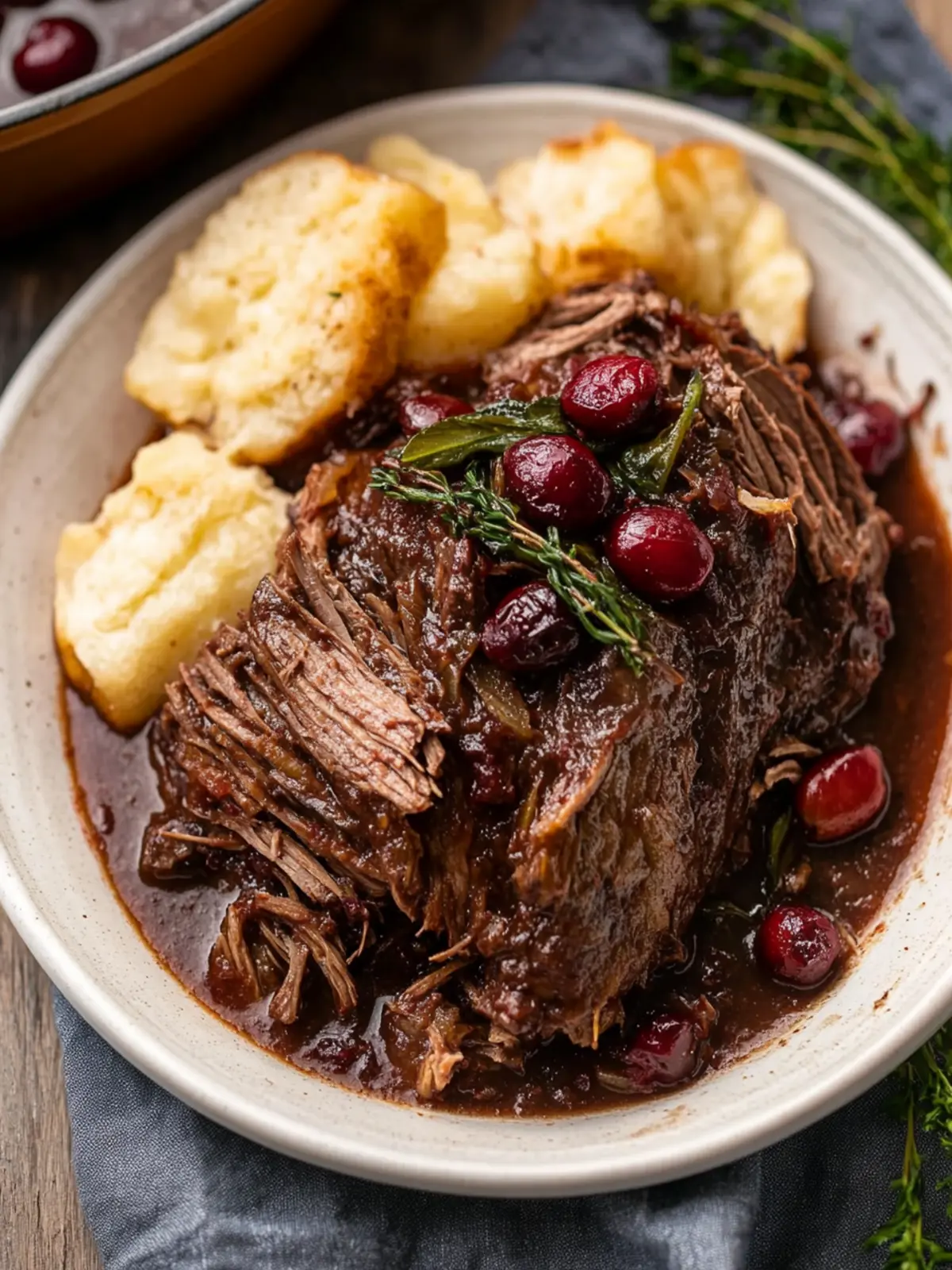 Cranberry Pot Roast: Tender Comfort for Cozy Nights 2 Cranberry Pot Roast