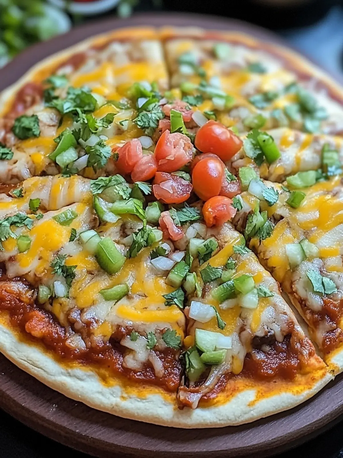 Homemade Mexican Pizza: A Flavorful Twist on Taco Night 4 Homemade Mexican Pizza
