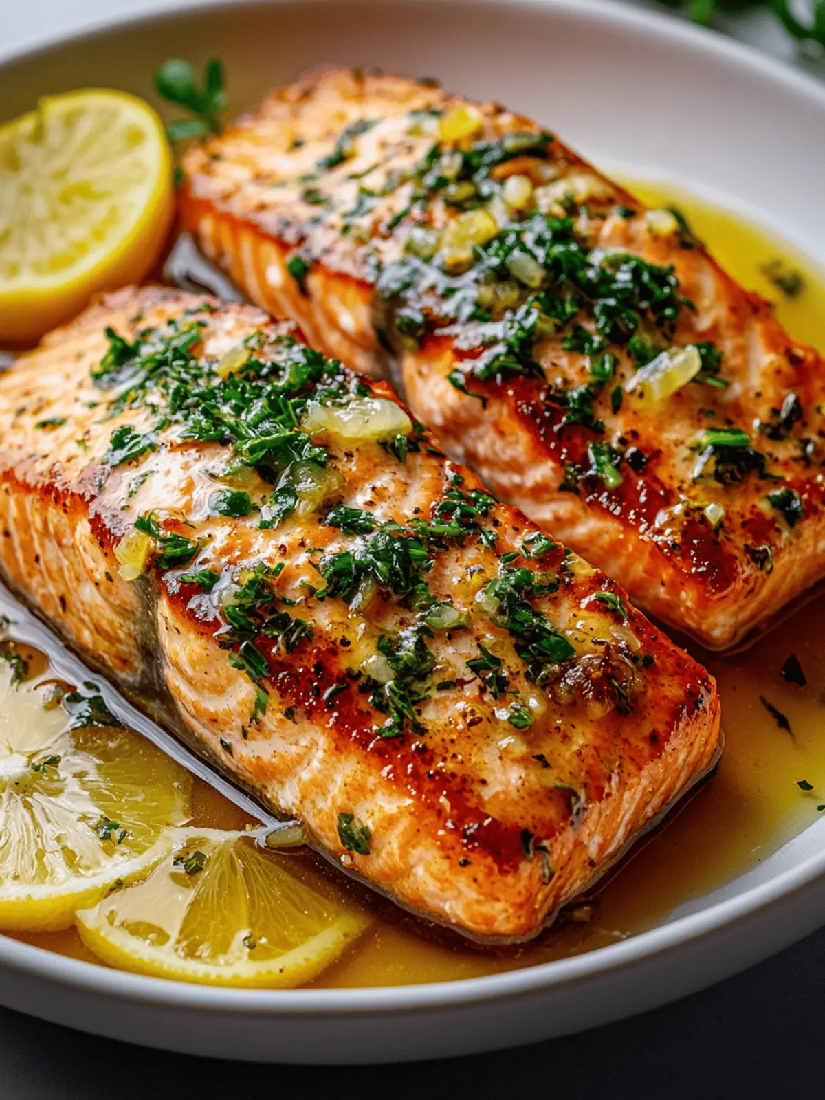 Savor the Sweetness: Honey Lemon Garlic Salmon Delight 3 Honey Lemon Garlic Salmon