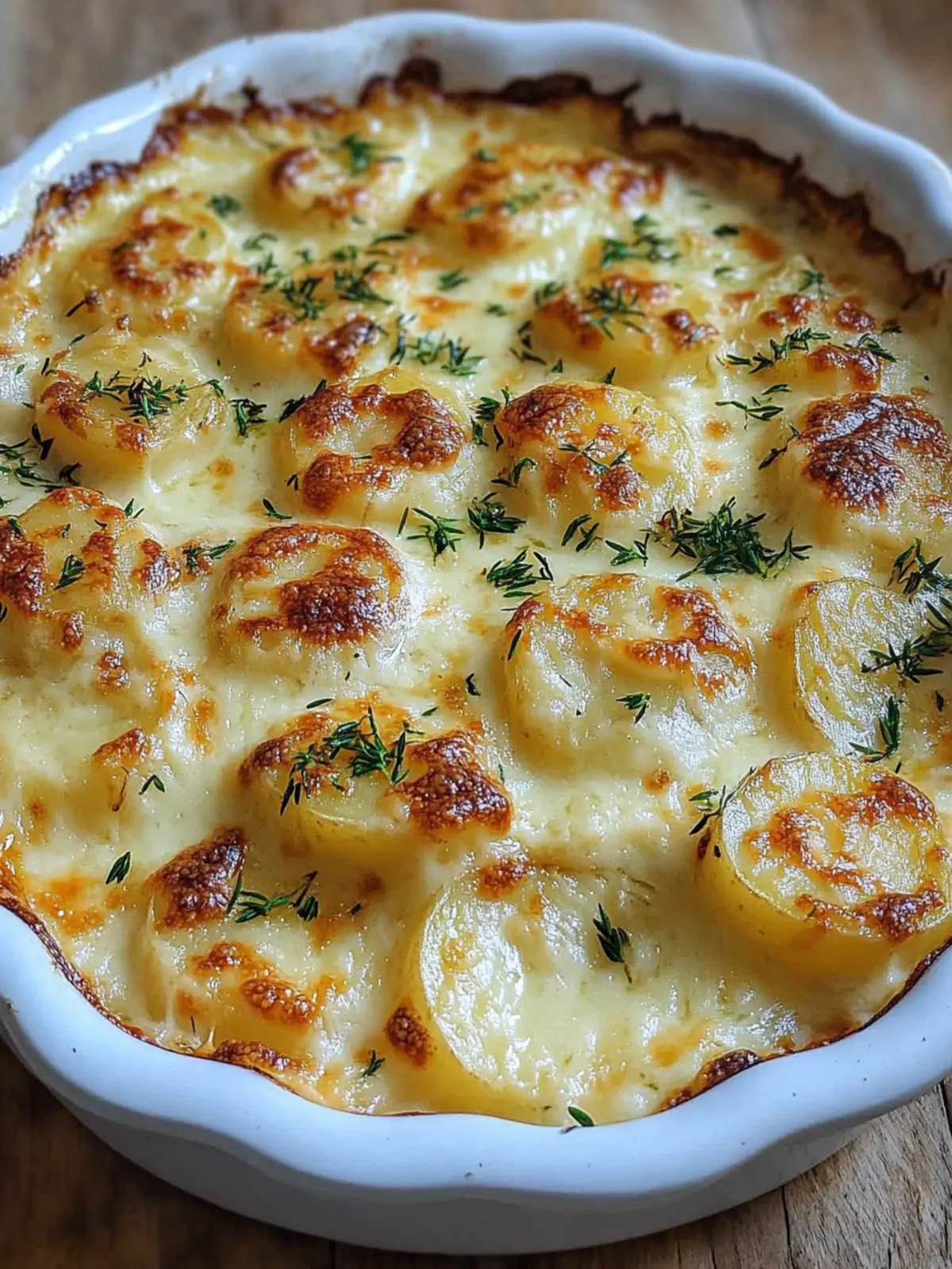 Cheesy Garlic Potato Bake: Comfort Food You'll Crave 4 Cheesy Garlic Potato Bake