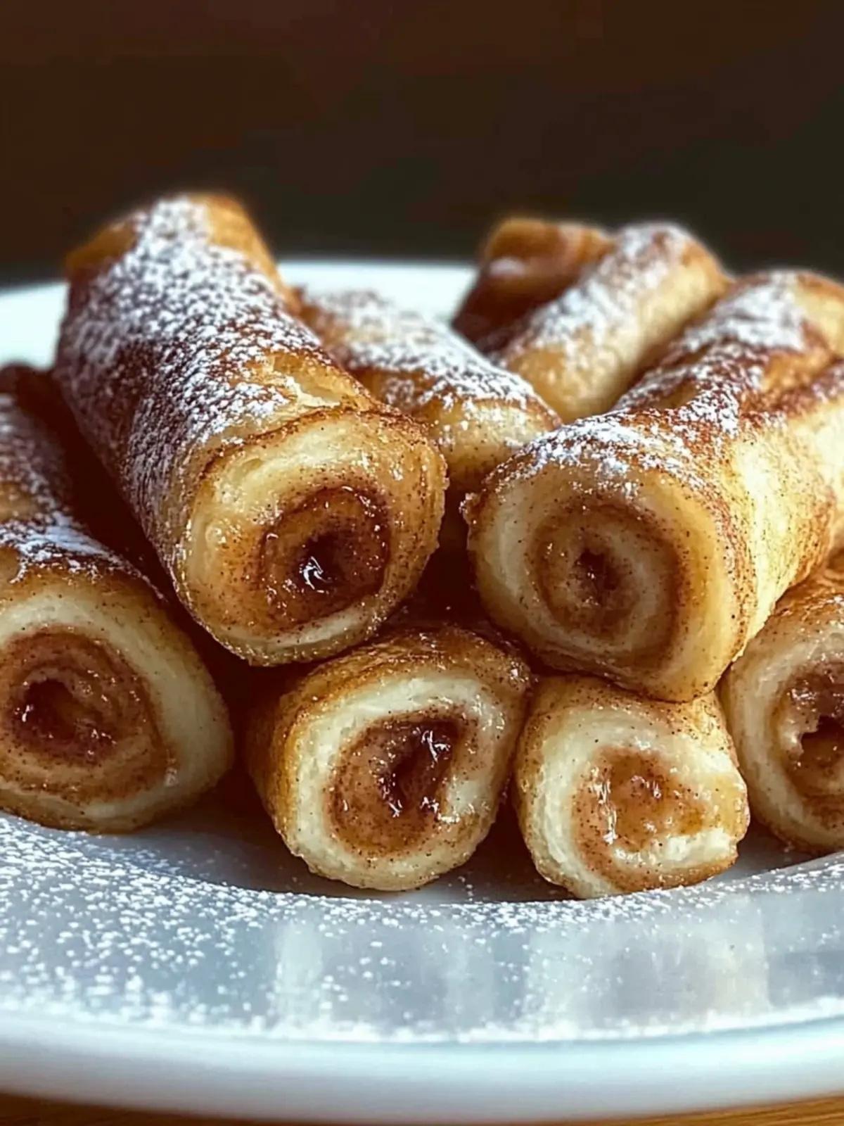 Irresistible Cinnamon Roll French Toast Roll-Ups for Brunch Bliss 3 Cinnamon Roll French Toast Roll-Ups