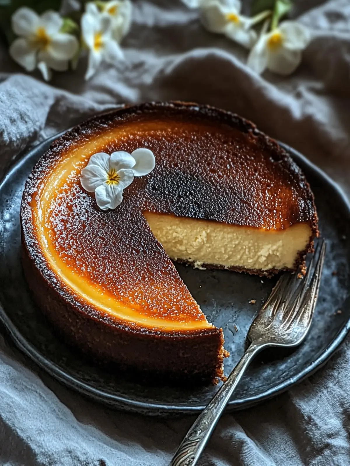Perfectly Creamy Basque Burnt Cheesecake That Wows Every Time 3 Basque Burnt Cheesecake