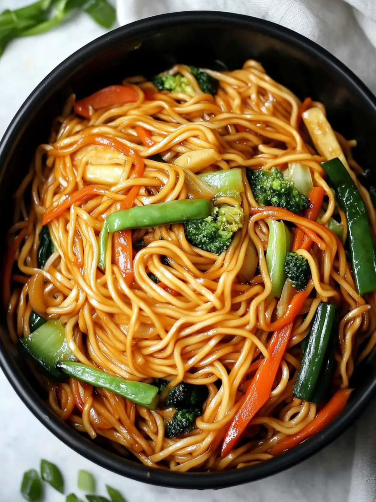15-Minute Vegan Veggie Lo Mein: Quick, Wholesome Flavor Fix