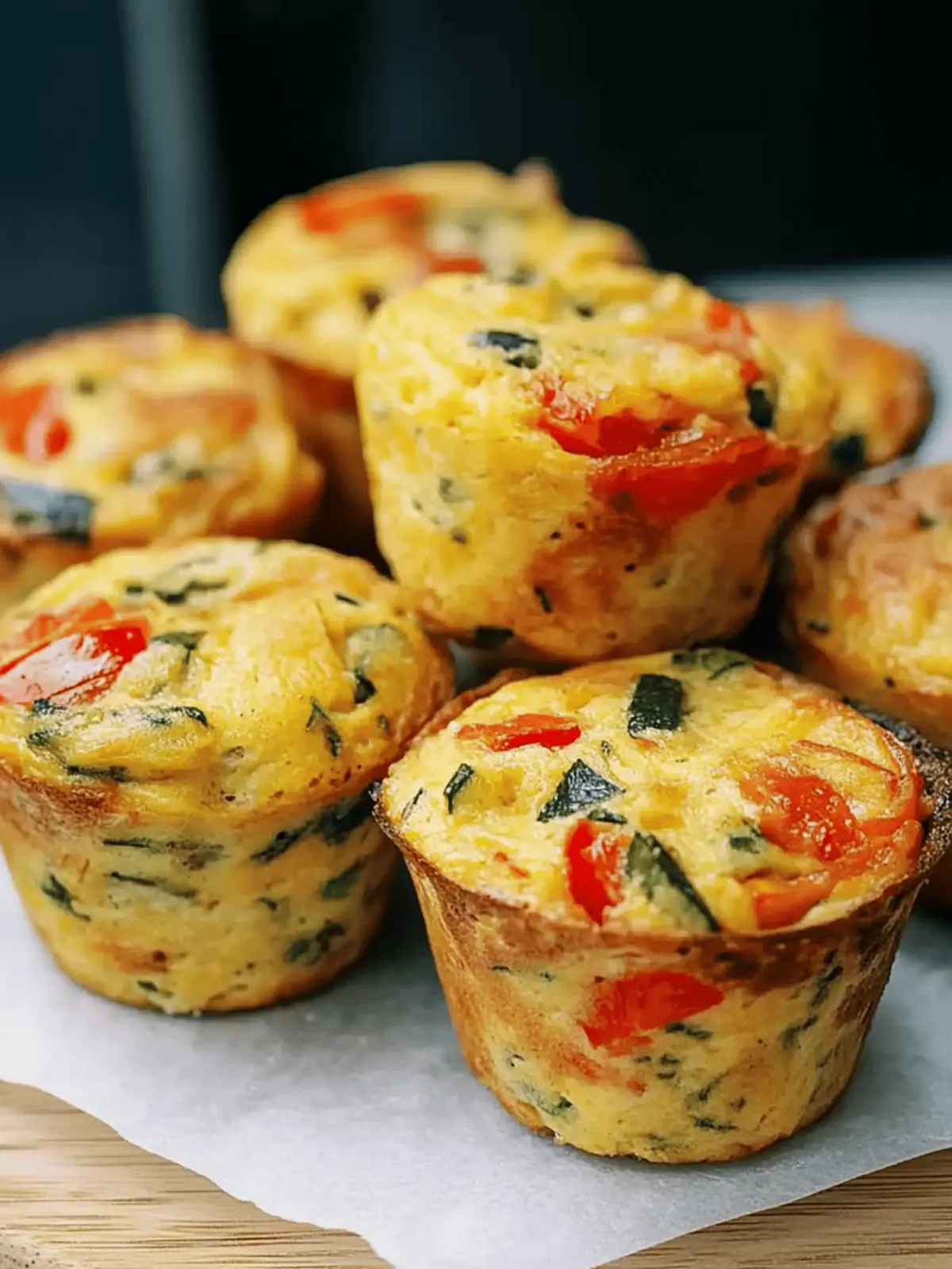 Healthy Vegetable Omelette Muffins Recipe for Busy Mornings 4 Healthy Vegetable Omelette Muffins Recipe
