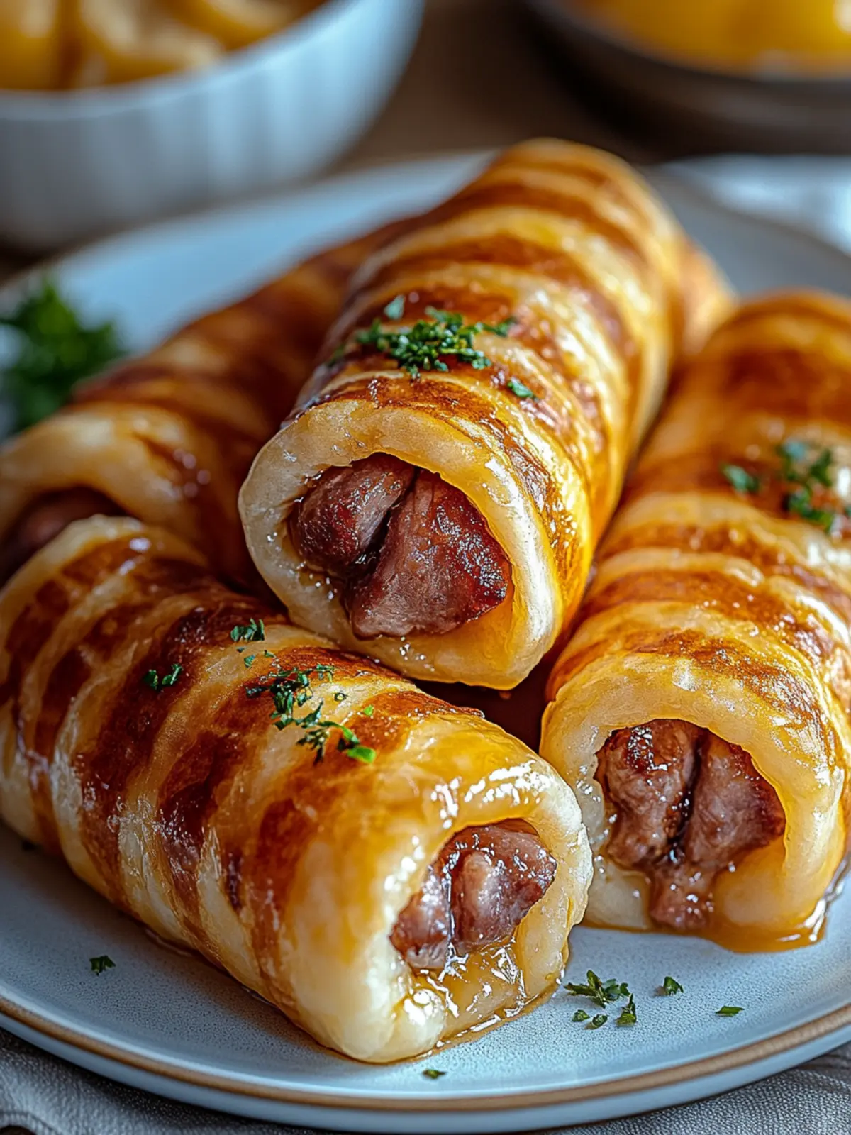 Savory Pigs in a Blanket: Perfect for Your Next Gathering 3 Pigs in a Blanket