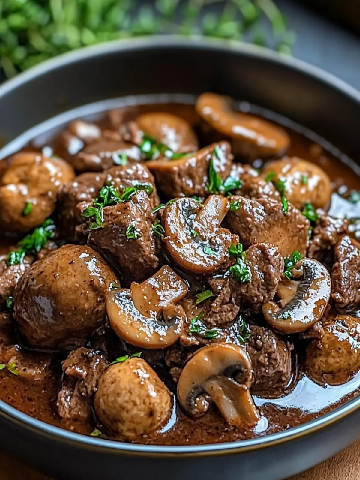 Savory Slow Cooker Beef and Mushroom for Cozy Evenings 2 Slow Cooker Beef and Mushroom