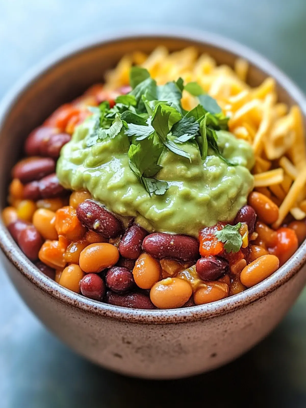 Savory Slow Cooker Cowboy Beans with Creamy Avocado Dressing 3 THE BEST SLOW COOKER COWBOY BEANS WITH AVOCADO DRESSING