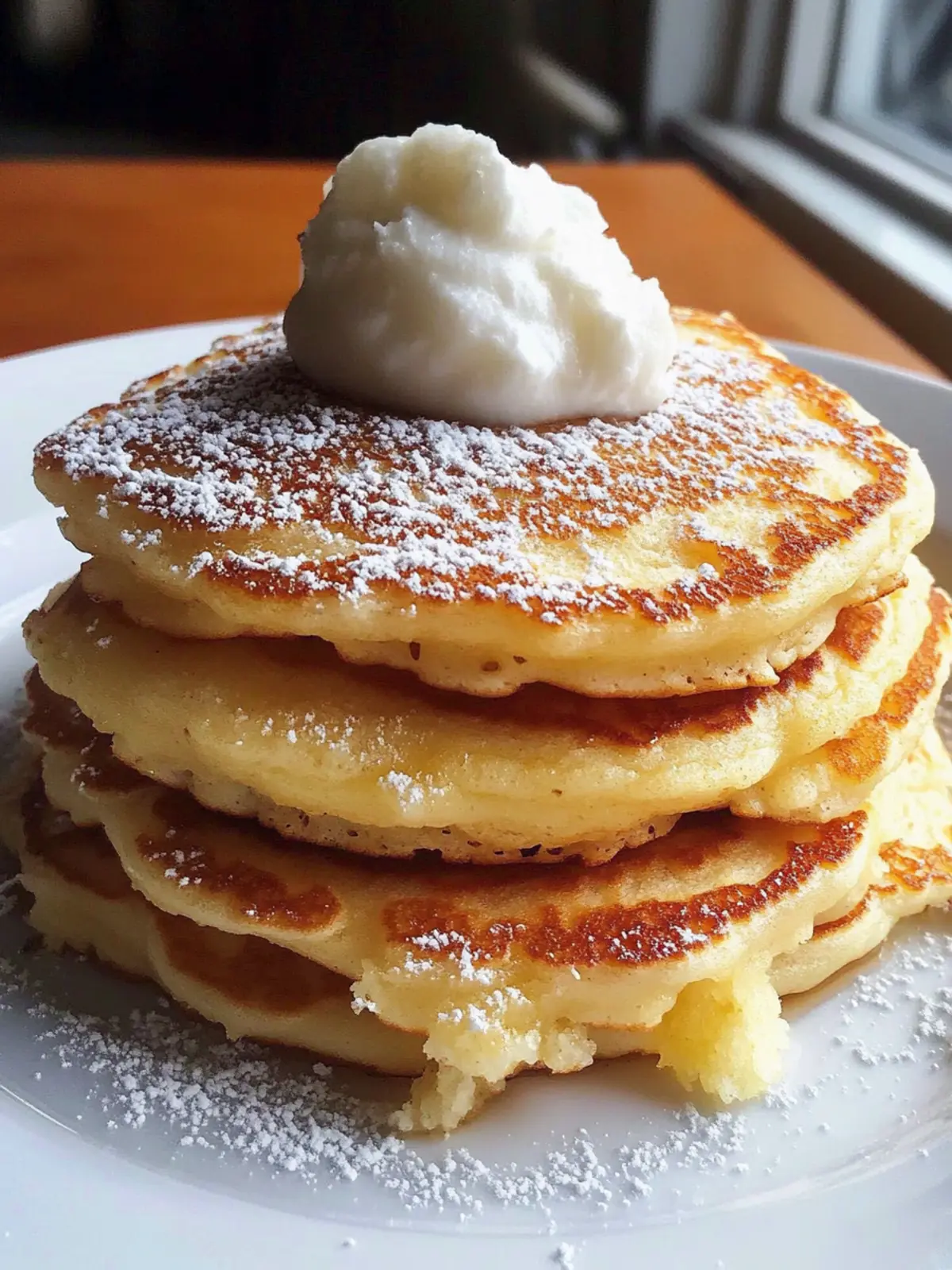 Fluffy Coconut Flour Pancakes