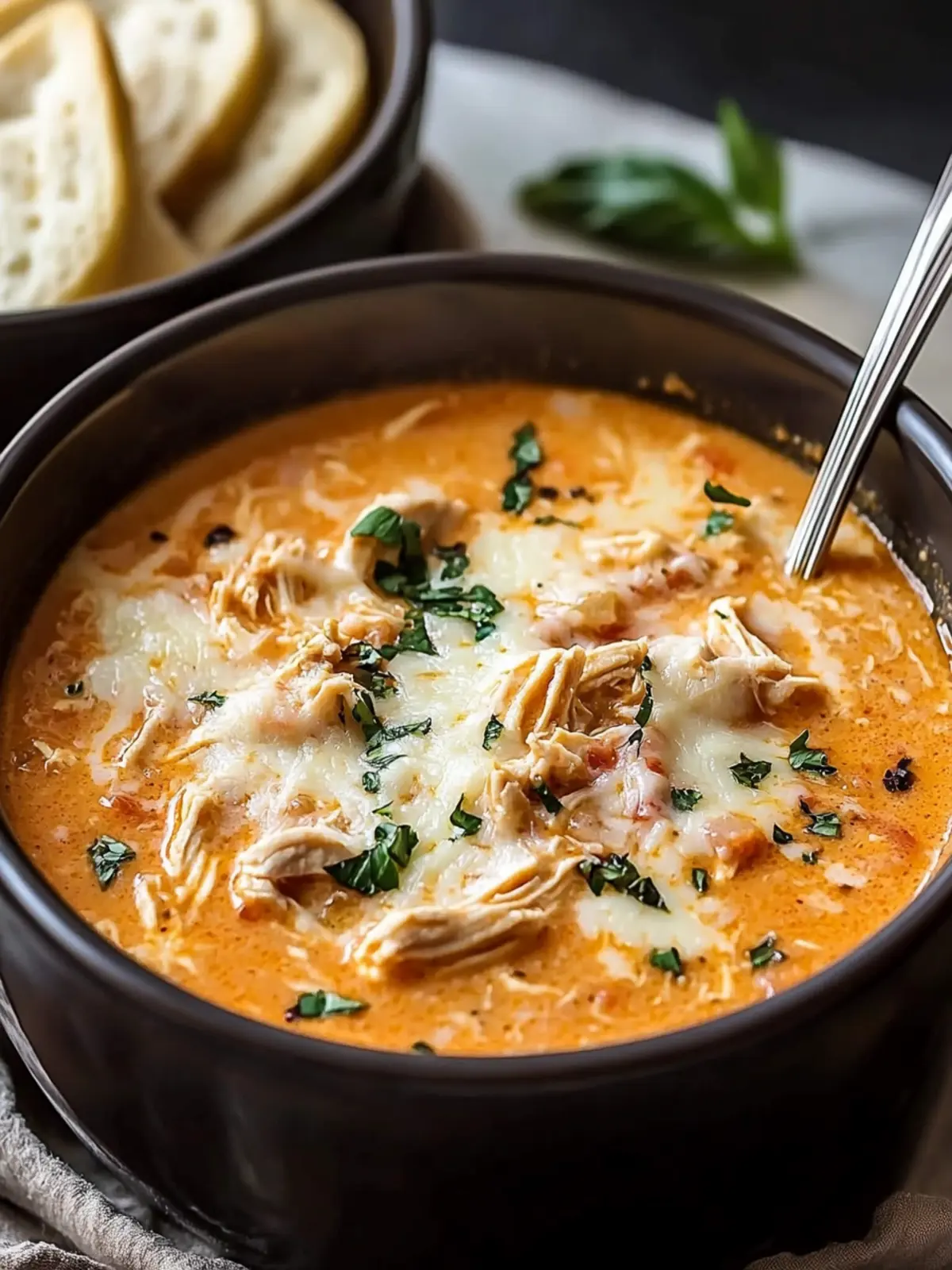 Crock Pot Creamy Chicken Parmesan Soup You'll Crave Daily 4 Crock Pot Creamy Chicken Parmesan Soup
