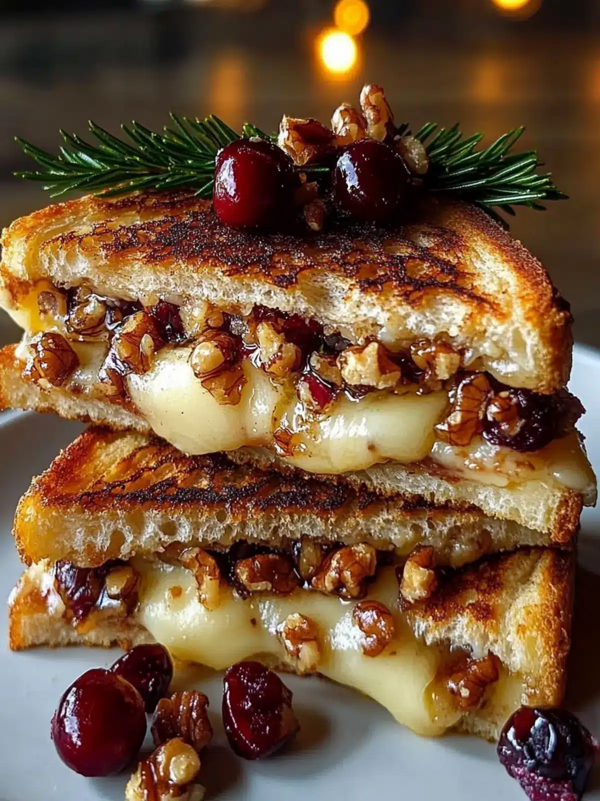 Delicious Pear & Cranberry Grilled Cheese with Walnut Crunch 3 Pear & Cranberry Grilled Cheese with Walnut Crunch