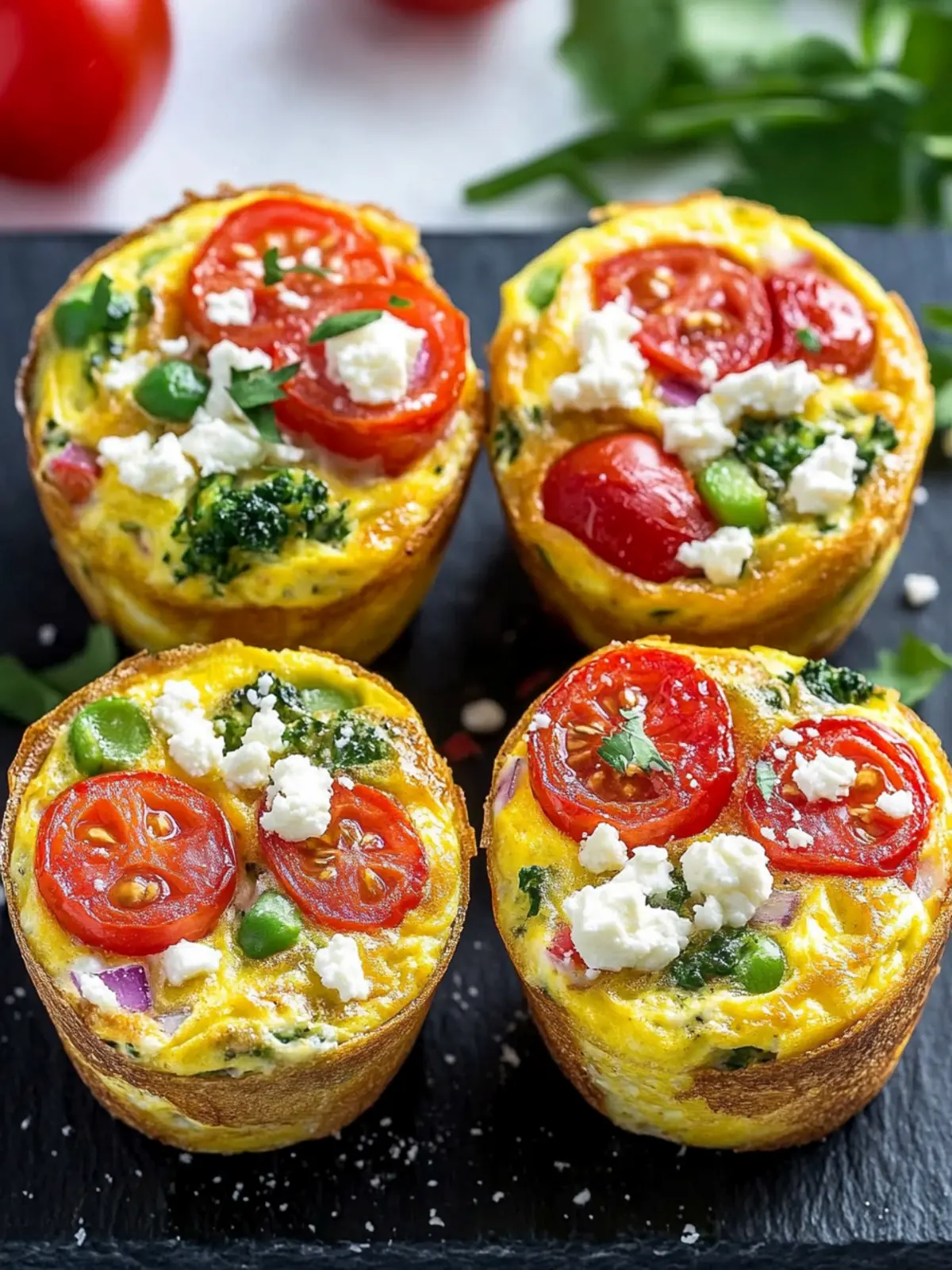Savory Breakfast Frittata Cups with Fresh Veggies and Feta Delight 2 Savory Breakfast Frittata Cups with Fresh Veggies and Feta