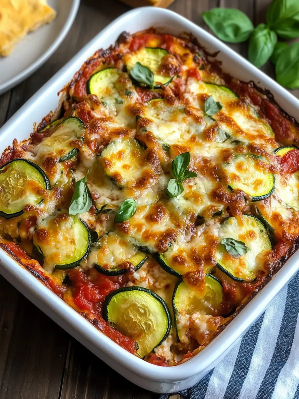 Zucchini Pizza Casserole