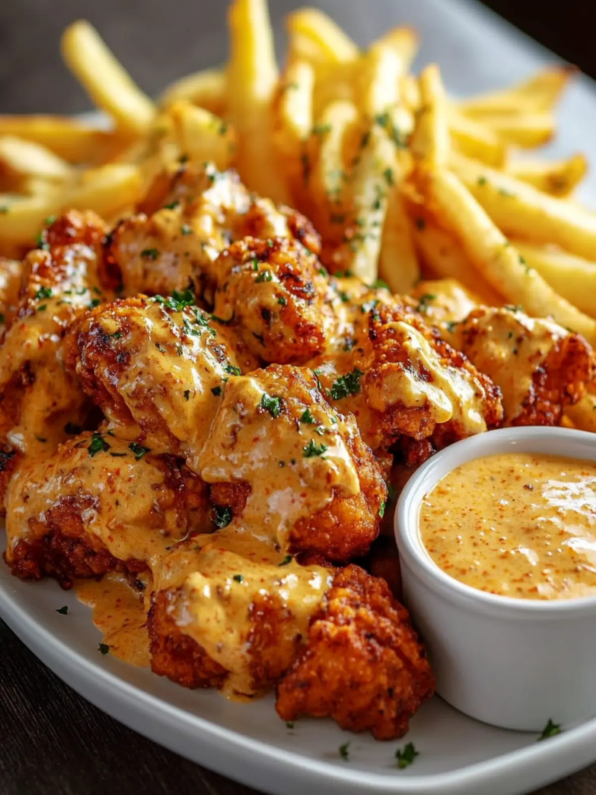 Fiery Cream Chicken with Fries You'll Crave This Week 3 Fiery Cream Chicken with Fries on the Side