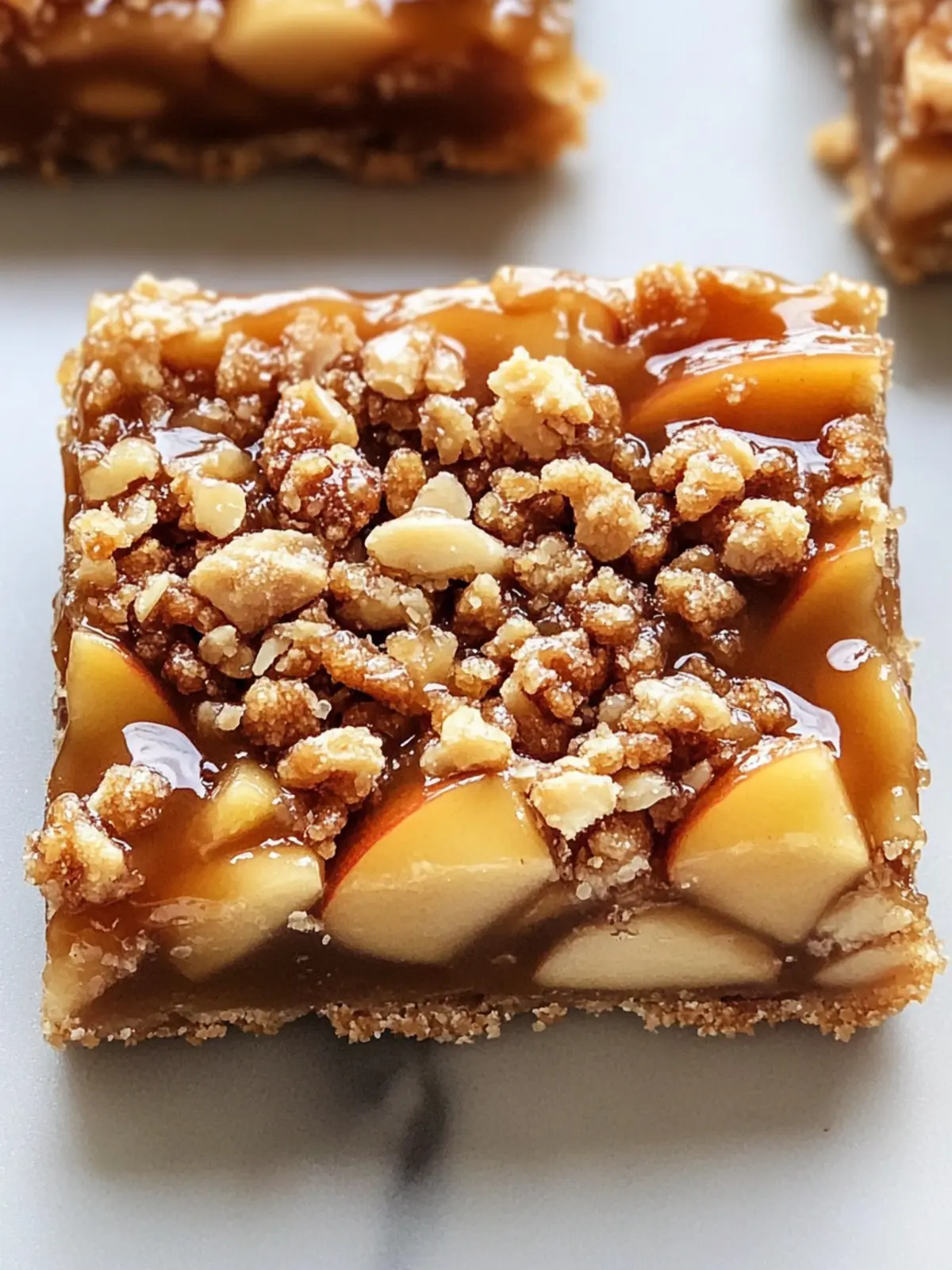 Savory Salted Caramel Crisp Apple Bars to Satisfy Your Cravings 2 SALTED CARAMEL CRISP APPLE BARS