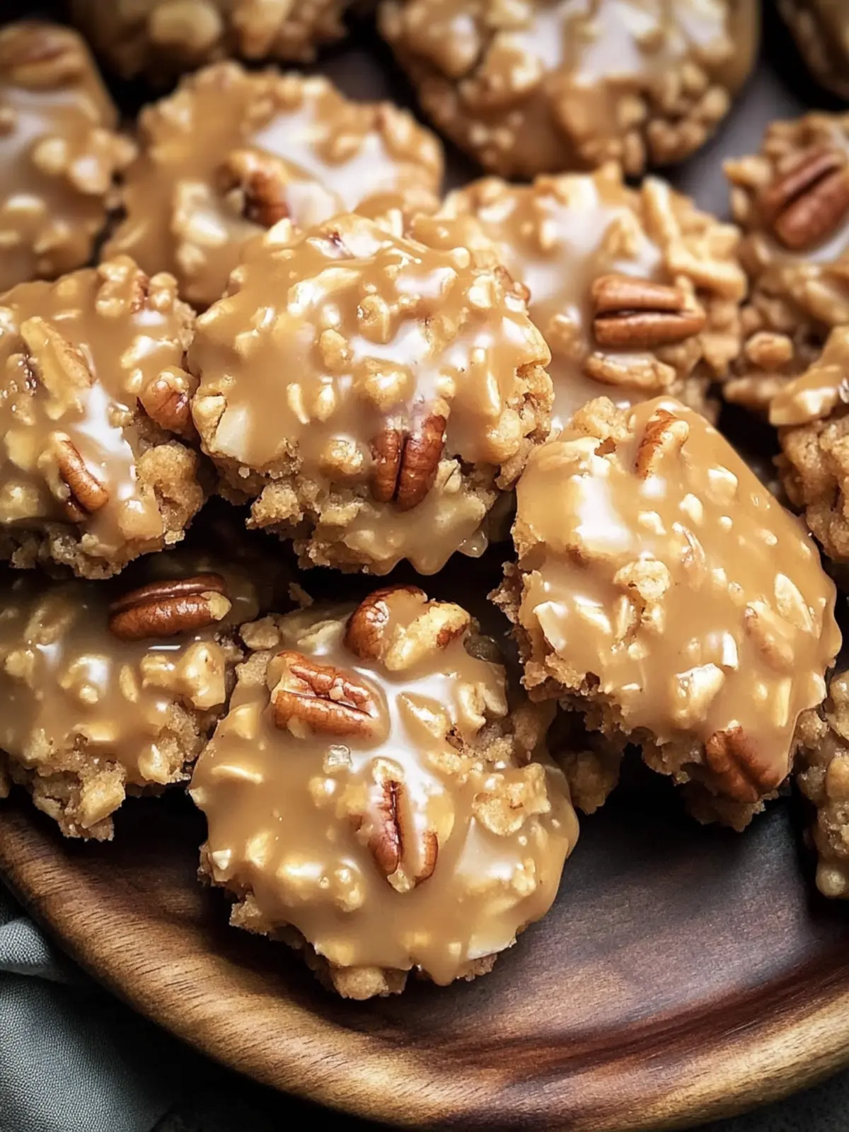 No-Bake Coconut Pecan Praline Cookies You ll Crave Daily 2 No-Bake Coconut Pecan Praline Cookies