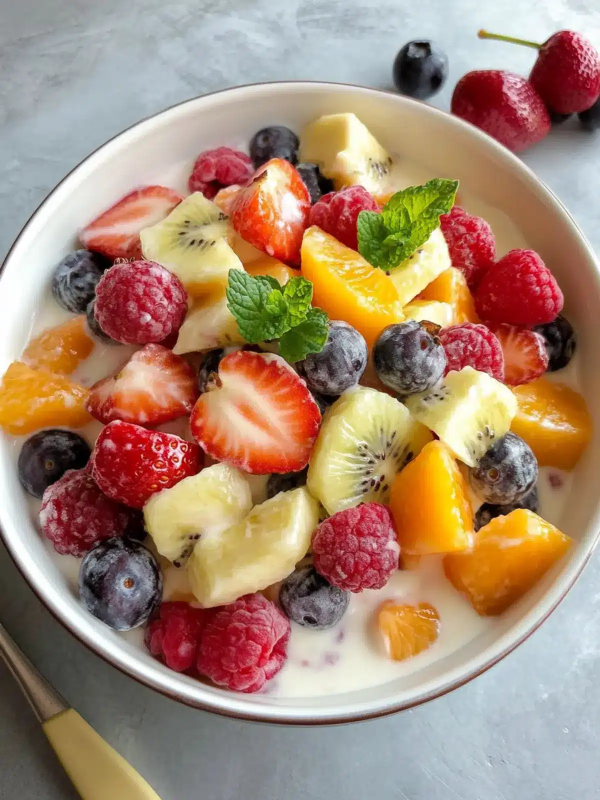 Creamy Fruit Salad