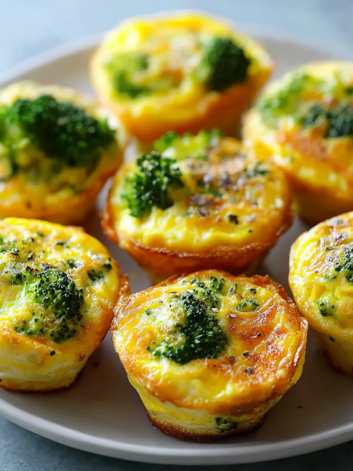 Cheesy Broccoli Mini Omelette Bites for Quick Breakfast Joy 2 Cheesy Broccoli Mini Omelette Bites