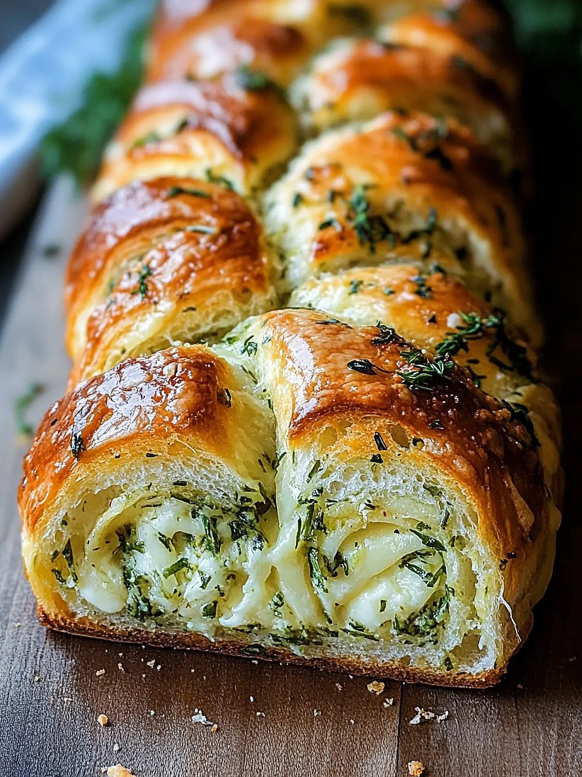 Swirled Garlic Herb and Cheese Bread for Cozy Nights 4 Swirled Garlic Herb And Cheese Bread