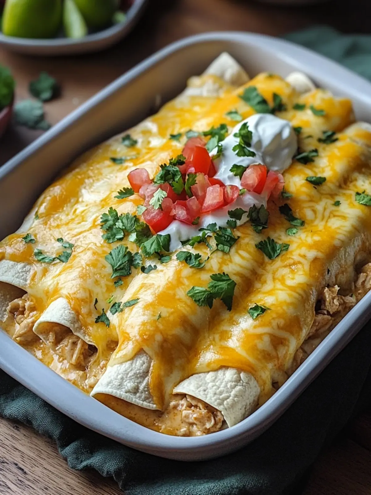 Mouthwatering Chicken Enchiladas Queso Style Made Easy 4 Chicken Enchiladas Queso Style