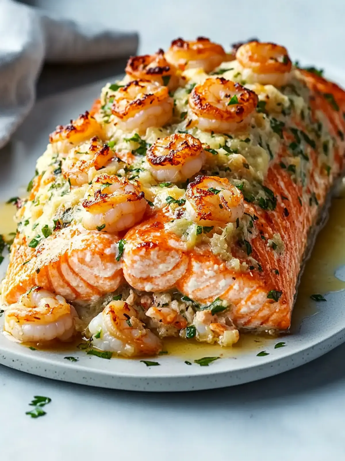 Delicious Shrimp Stuffed Salmon: Elevate Your Dinner Game 2 Shrimp Stuffed Salmon