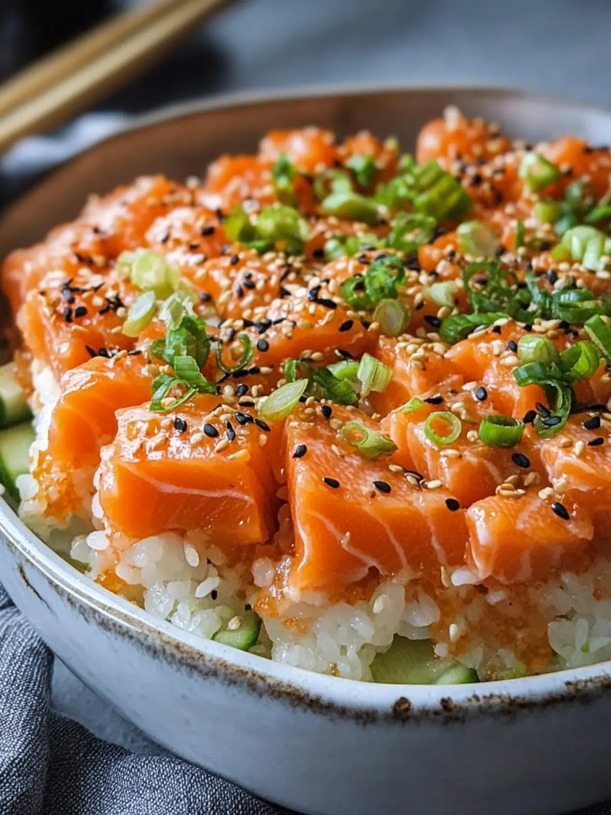 Savory Salmon Sushi Bake You'll Want to Make Tonight 4 Salmon Sushi Bake