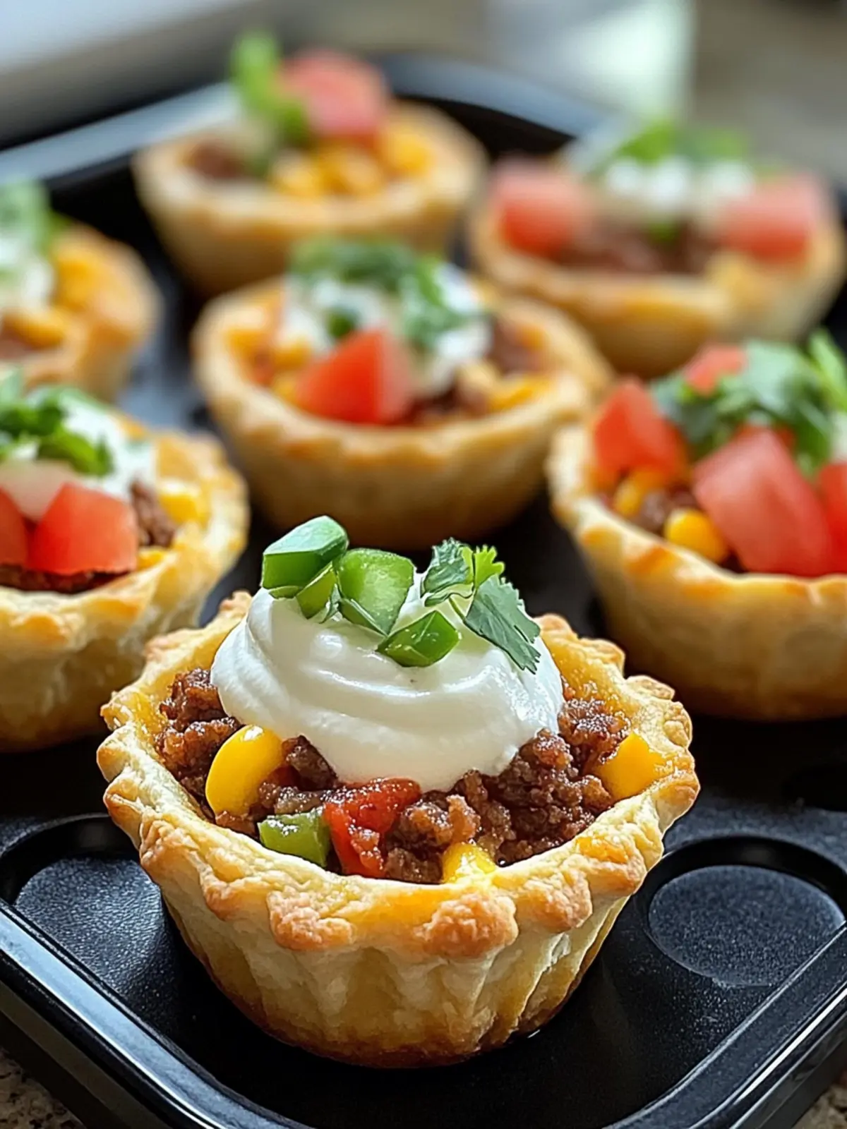Delicious Taco Biscuit Cups for Quick Family Dinners 2 Taco Biscuit Cups