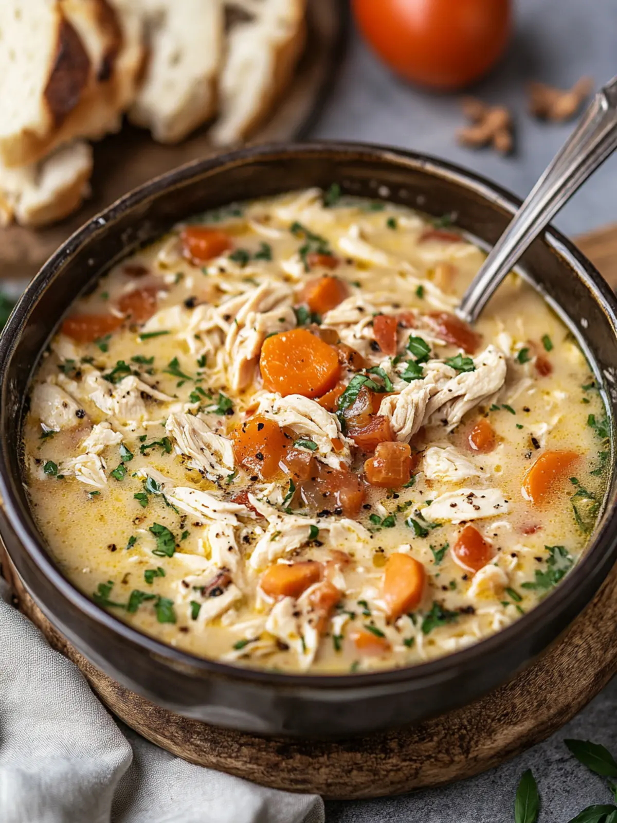 Crack Chicken Soup: Comforting, Low-Carb Delight Awaits 2 Crack Chicken Soup