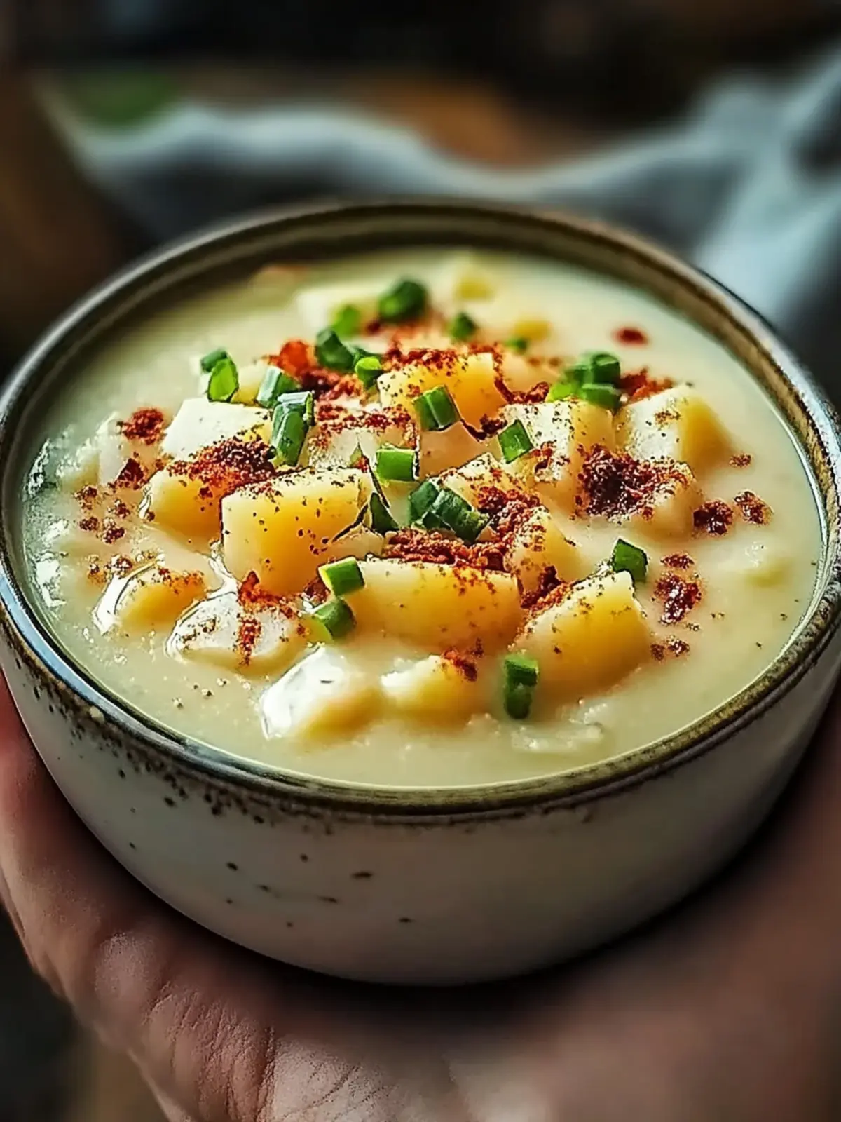 Classic Old-Fashioned Loaded Potato Soup
