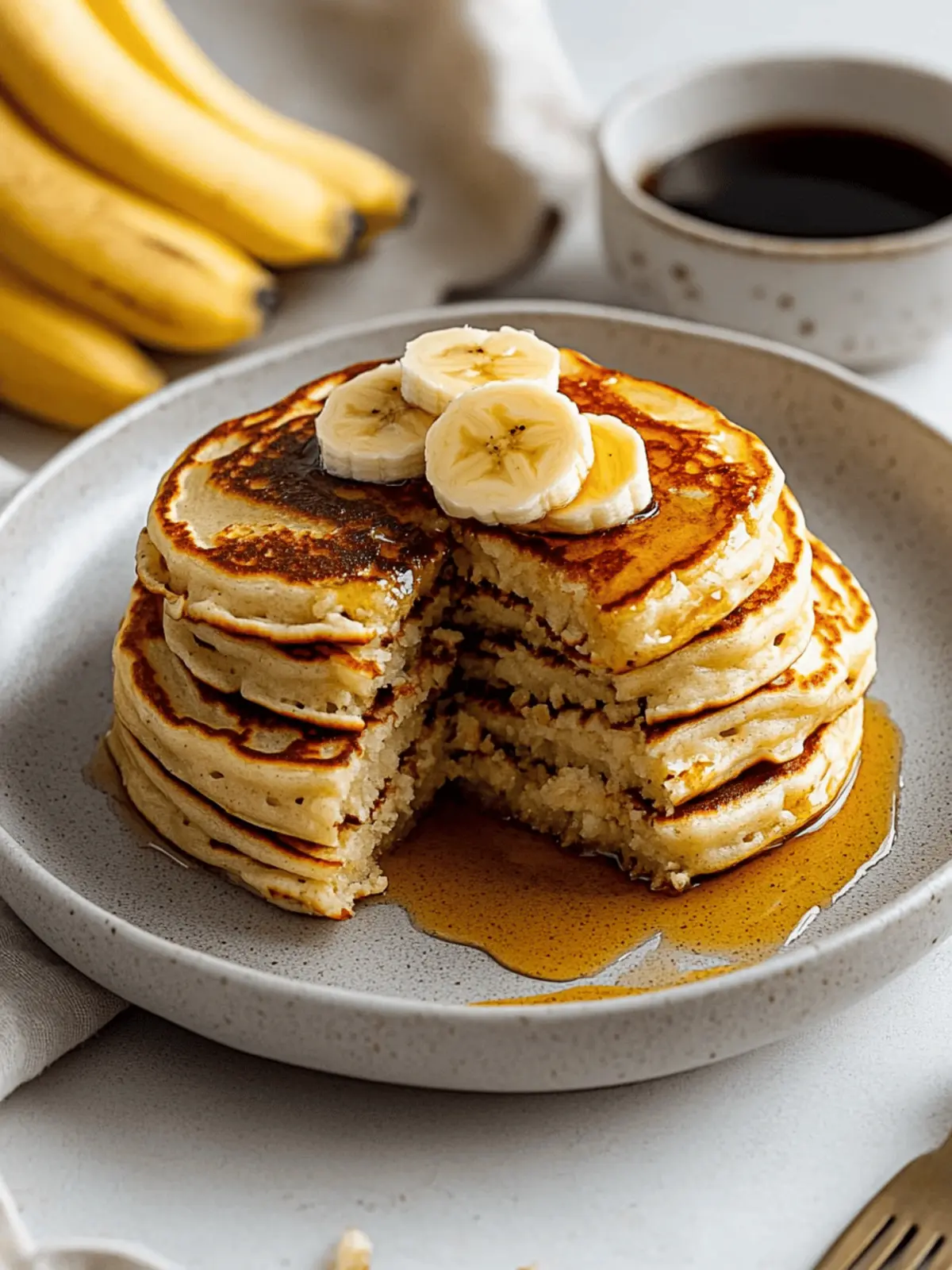 Fluffy Greek Yogurt Pancakes with Bananas You ll Love 4 Greek Yogurt Pancakes with Bananas