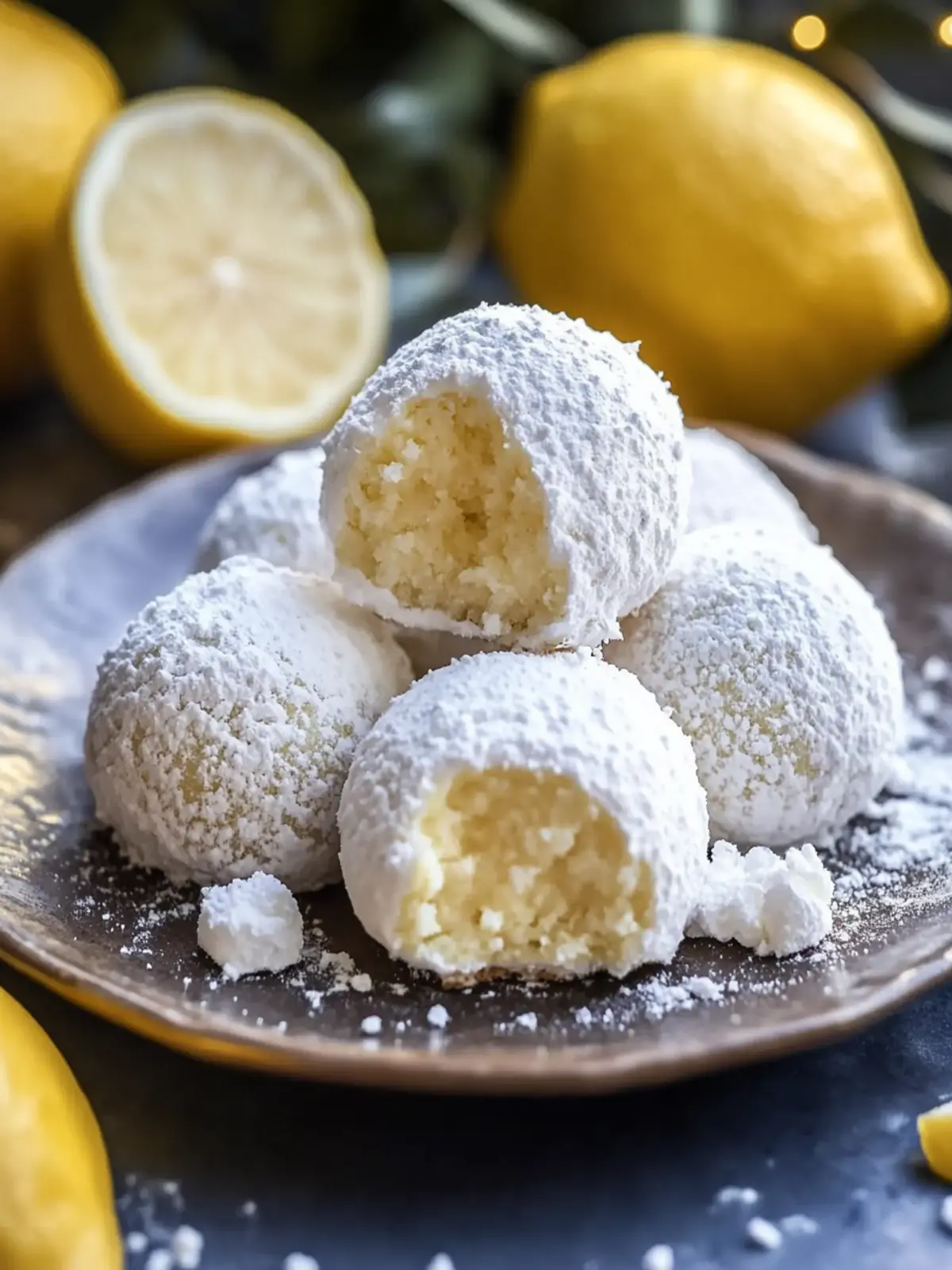 Zesty Lemon Cream Snowball Cookies You Can t Resist 3 Zesty Lemon Cream Snowball Cookies