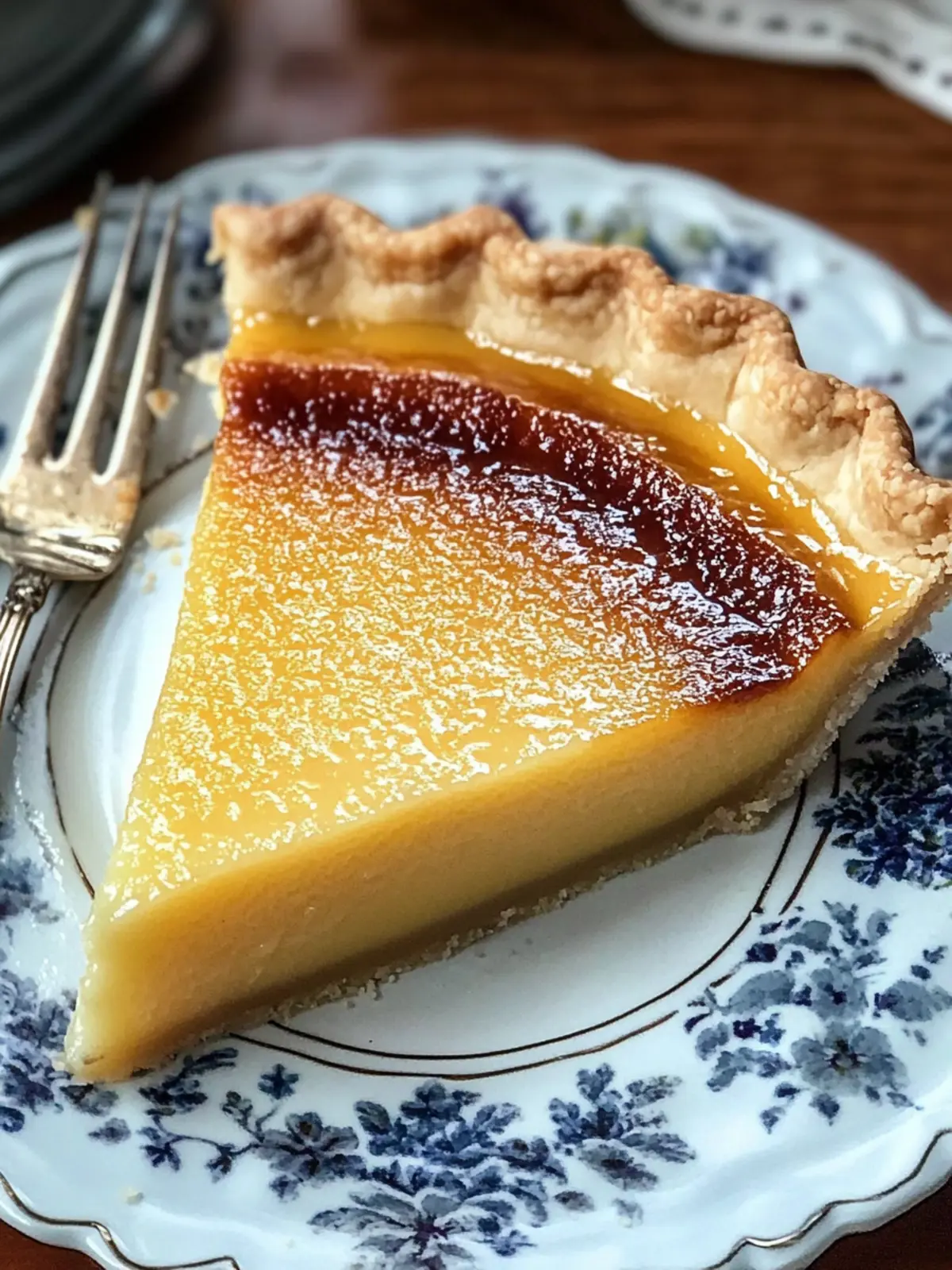 Old Fashioned Custard Pie