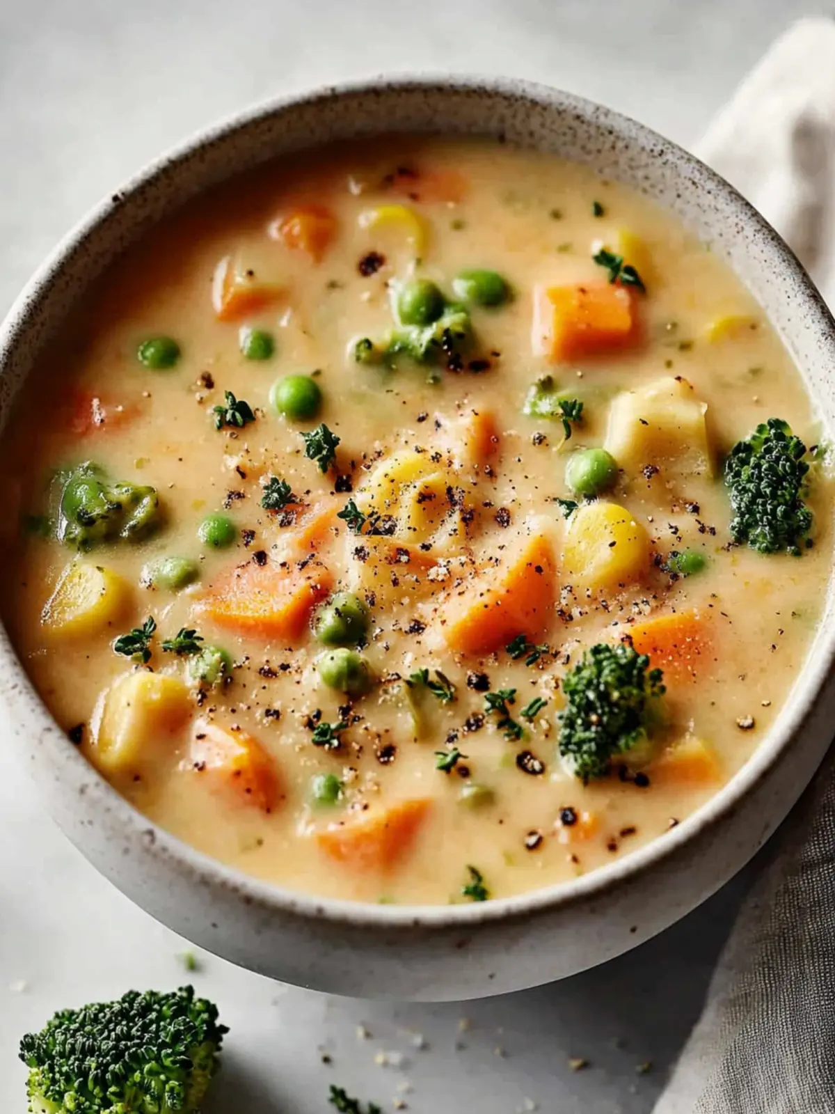 Savory Veggie Pot Pie Soup to Cozy Up Your Weeknight Dinner 2 Veggie Pot Pie Soup