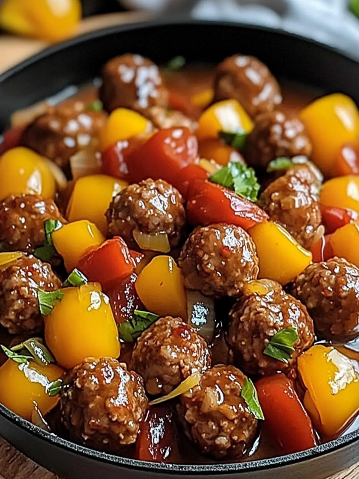 Irresistible Sweet and Sour Meatballs for Home Cooking Bliss 4 Sweet and Sour Meatballs