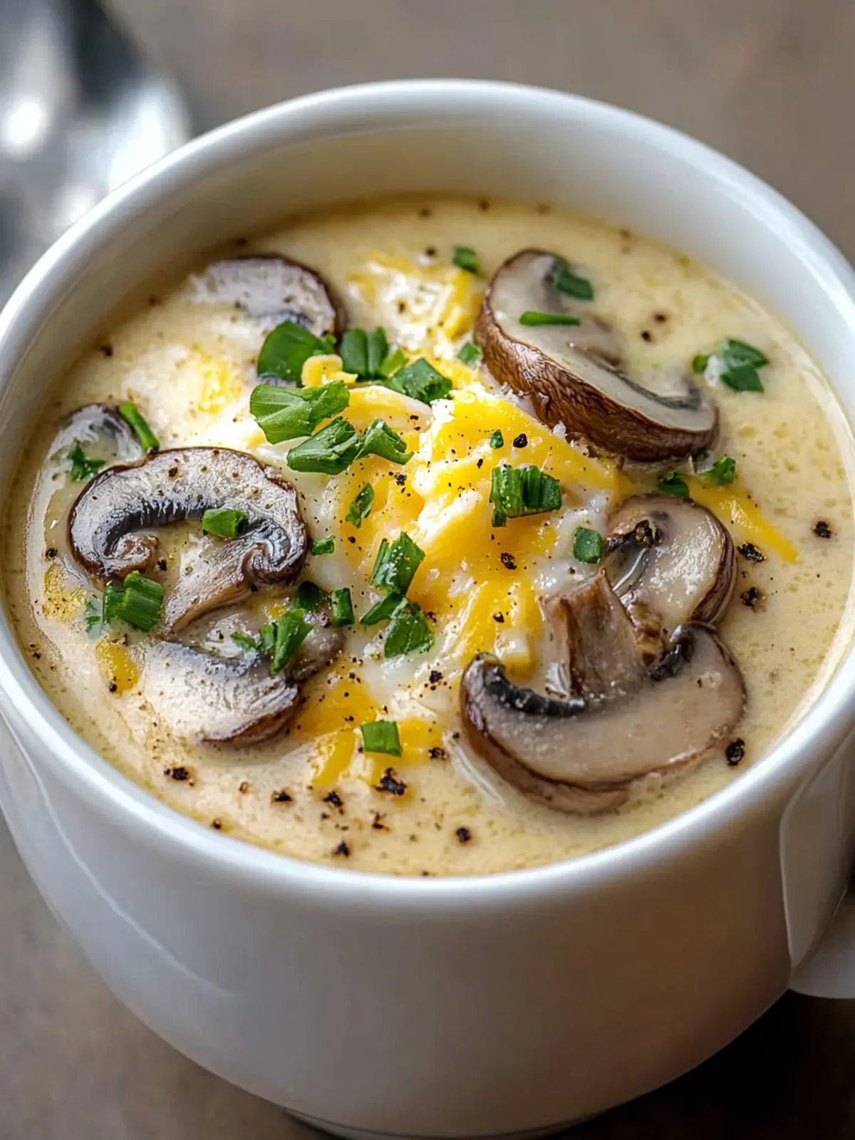 creamu mushroom soup