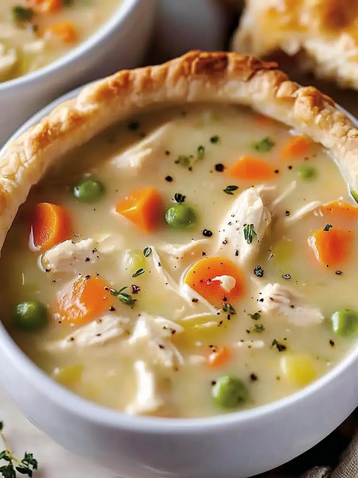 Hearty Chicken Pot Pie Soup Your New Comfort Food Favorite 4 Chicken Pot Pie Soup