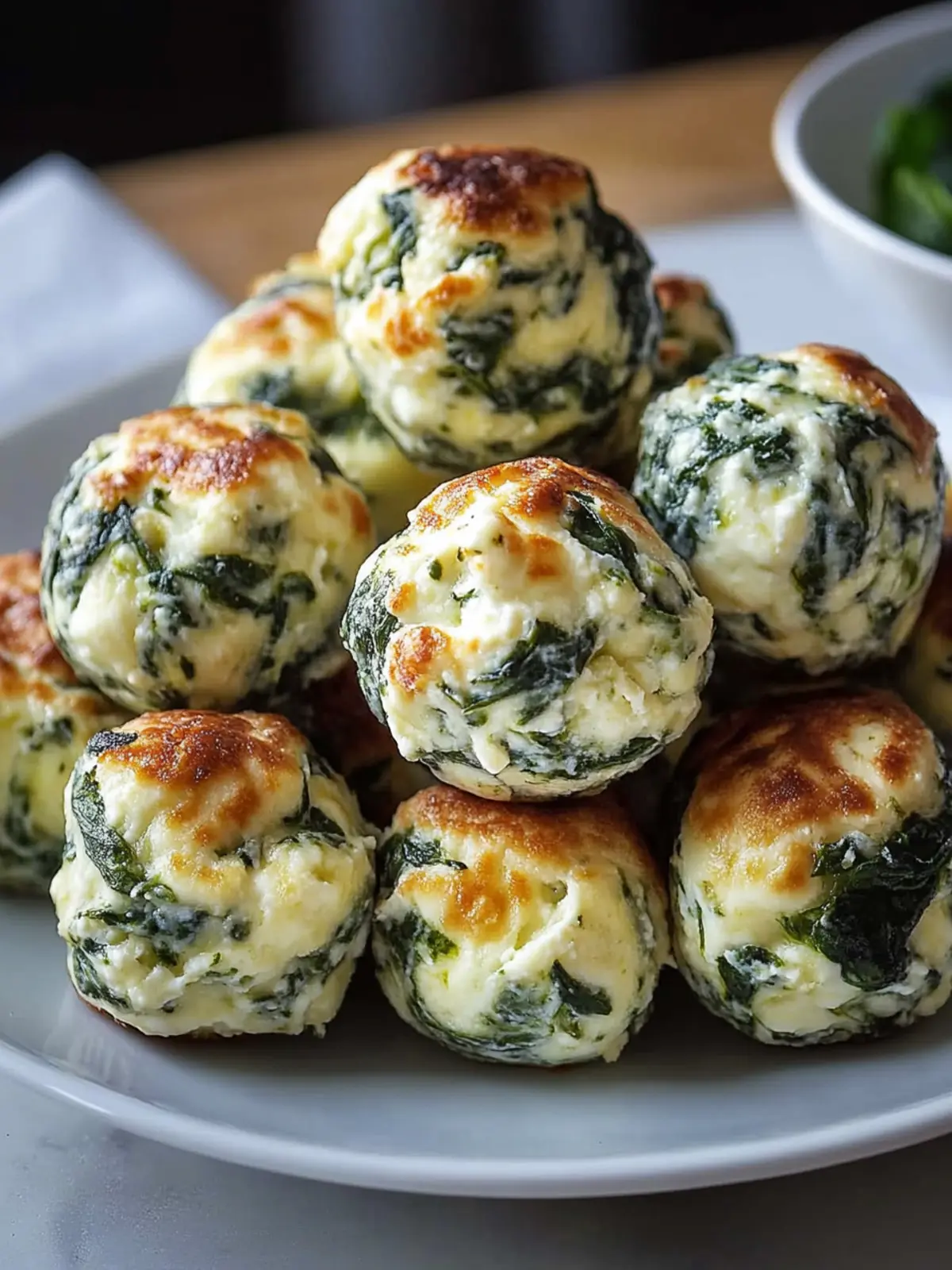 20-Minute Spinach Ricotta Bites Recipe  