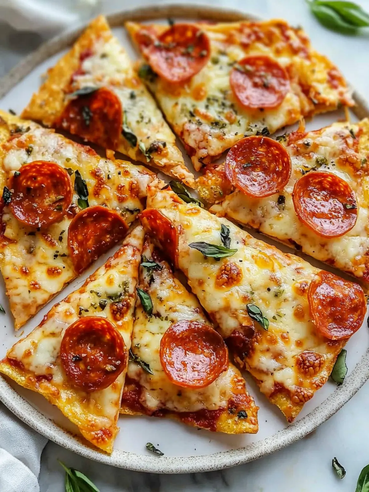 Keto Pizza Chips