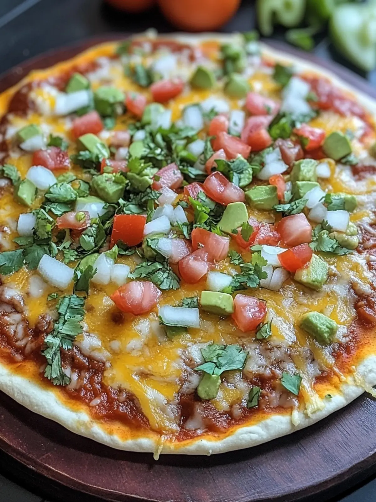 Homemade Mexican Pizza: A Flavorful Twist on Taco Night 2 Homemade Mexican Pizza