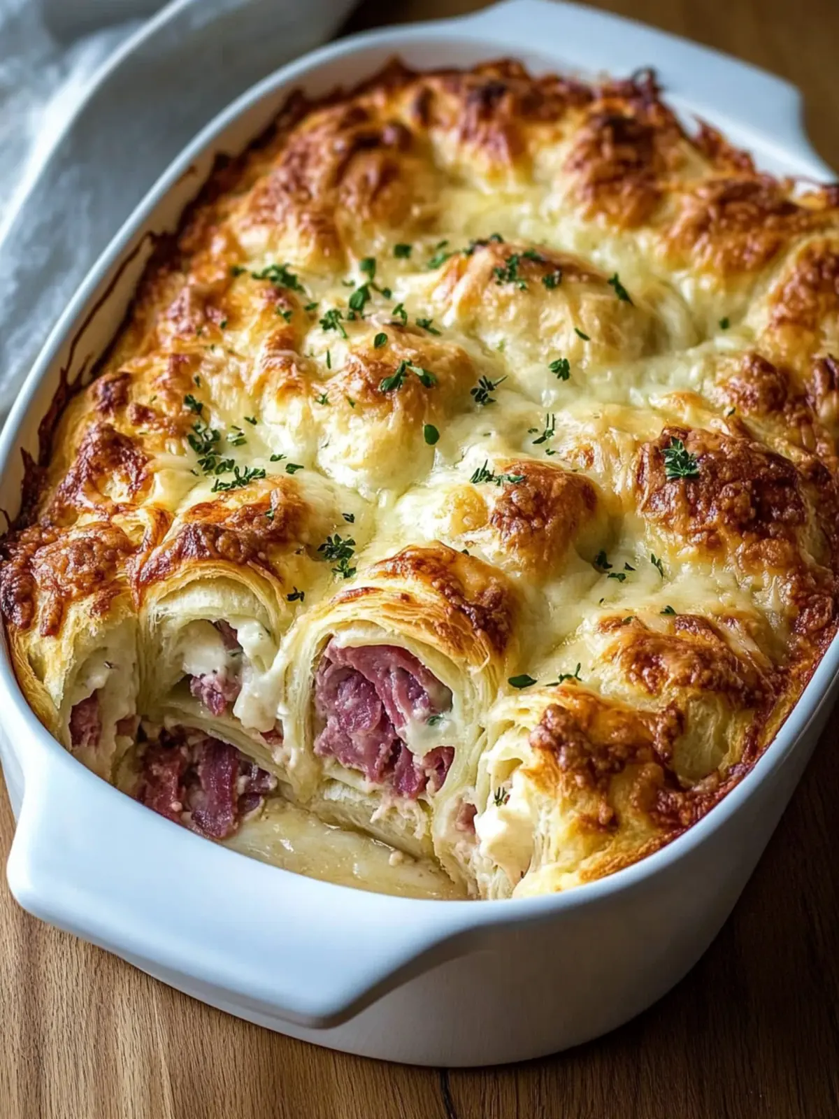Crescent Roll Reuben Bake: Quick Comfort Food Delight 3 Crescent roll reuben bake