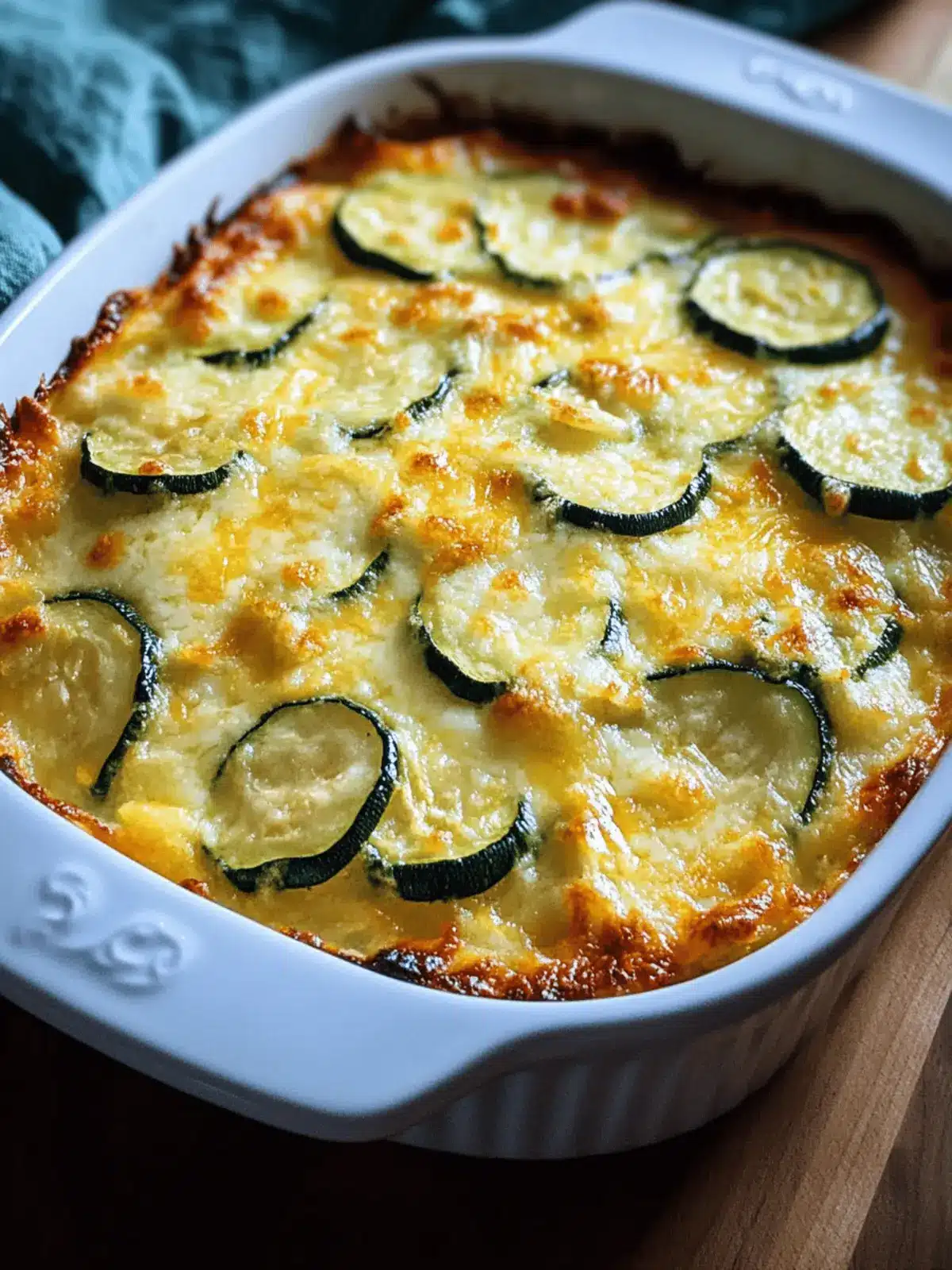 Easy Cheesy Zucchini Bake