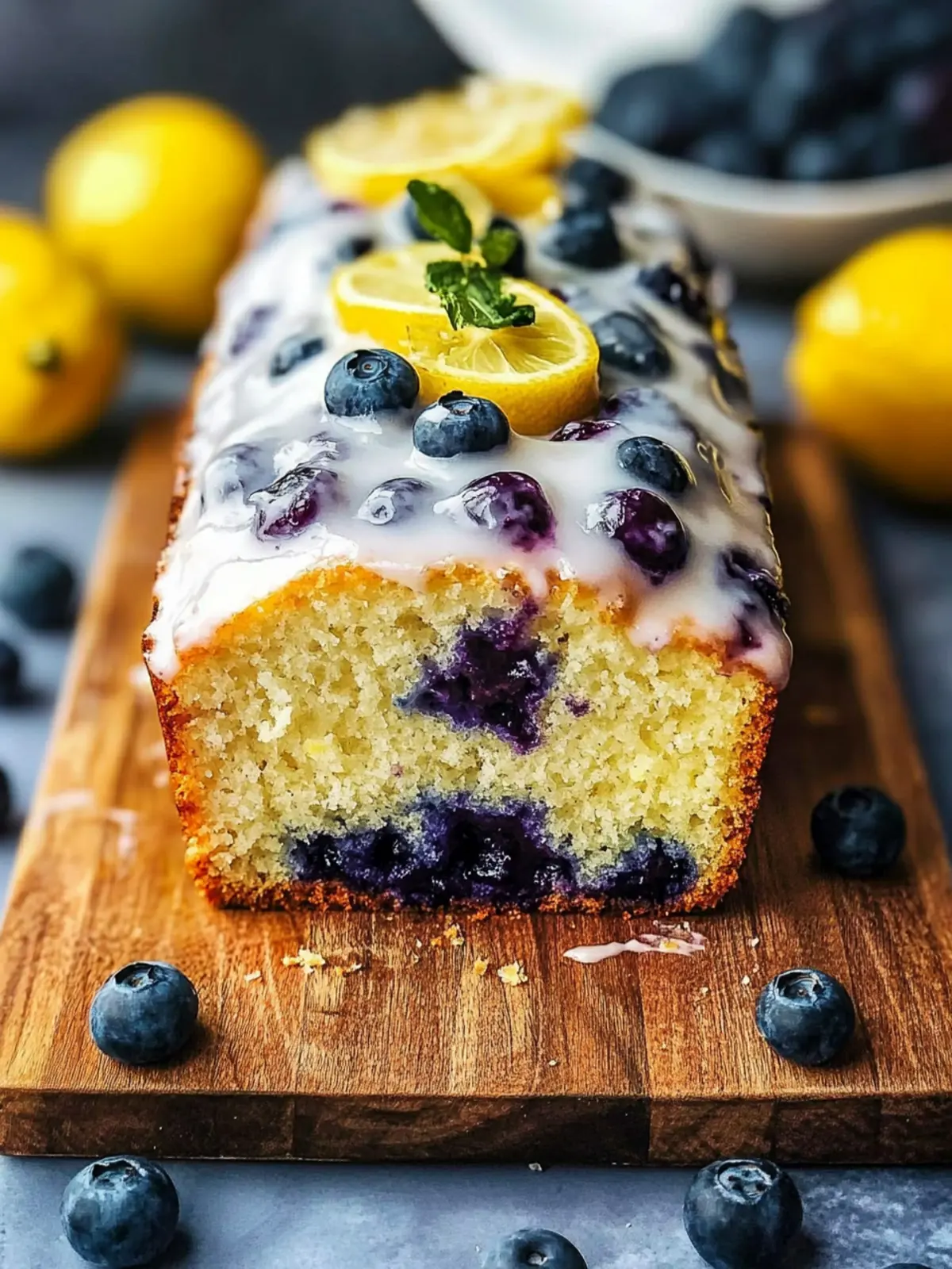 Lemon Blueberry Loaf ð