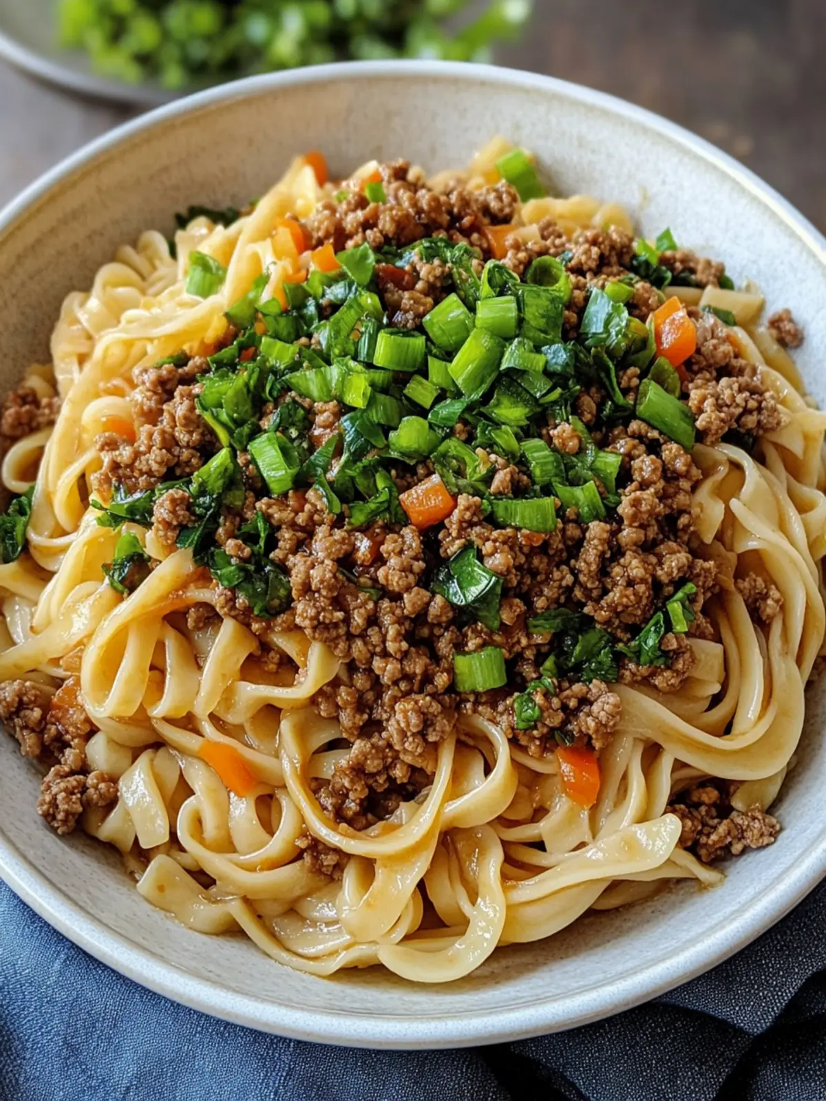 Mongolian Ground Beef Noodles: A Flavorful Twist Tonight 2 Mongolian Ground Beef Noodles