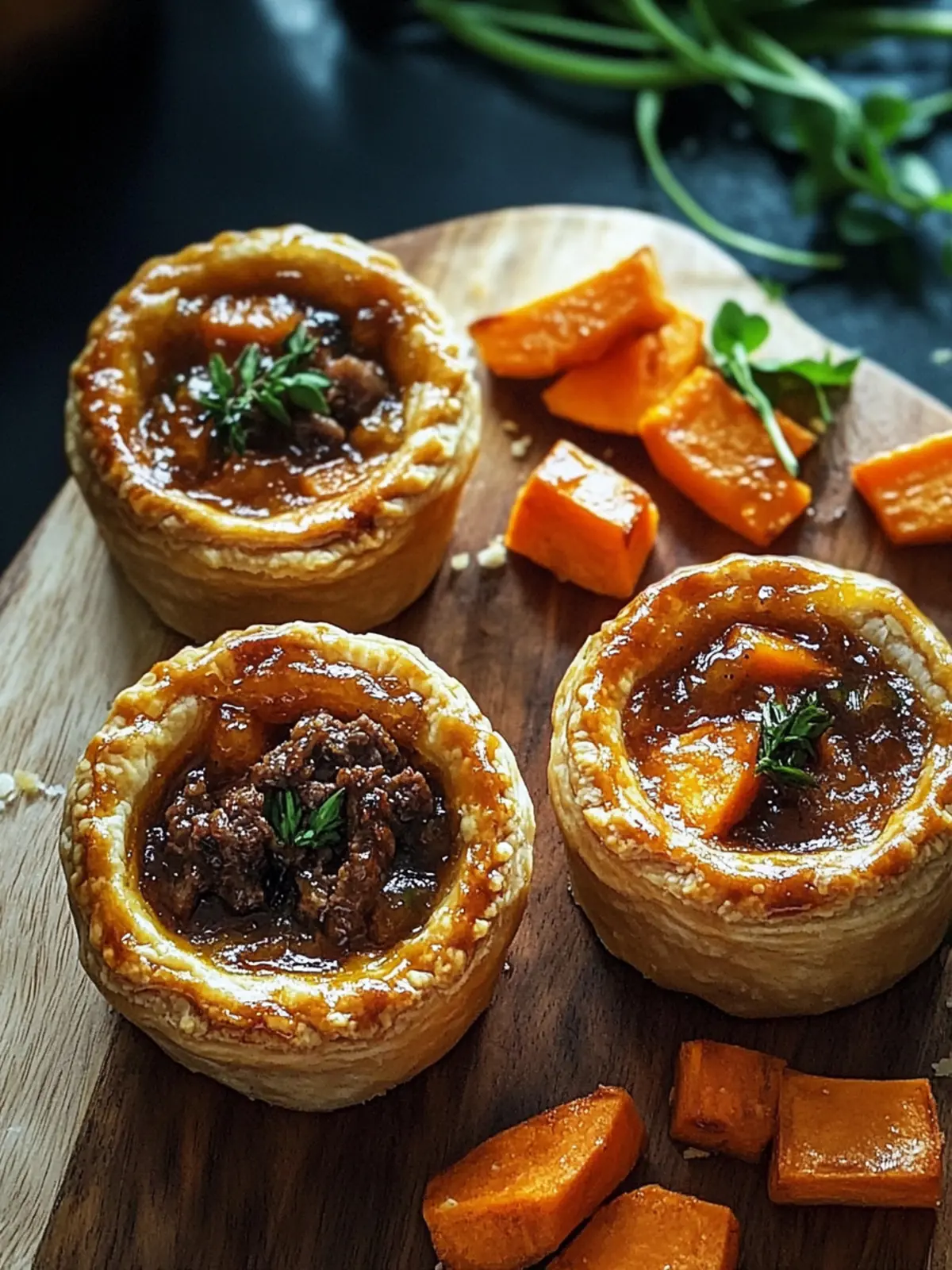 Savory Irish Beef & Sweet Potato Mini Pies to Delight Everyone 2 Savory Irish Beef & Sweet Potato Mini Pies