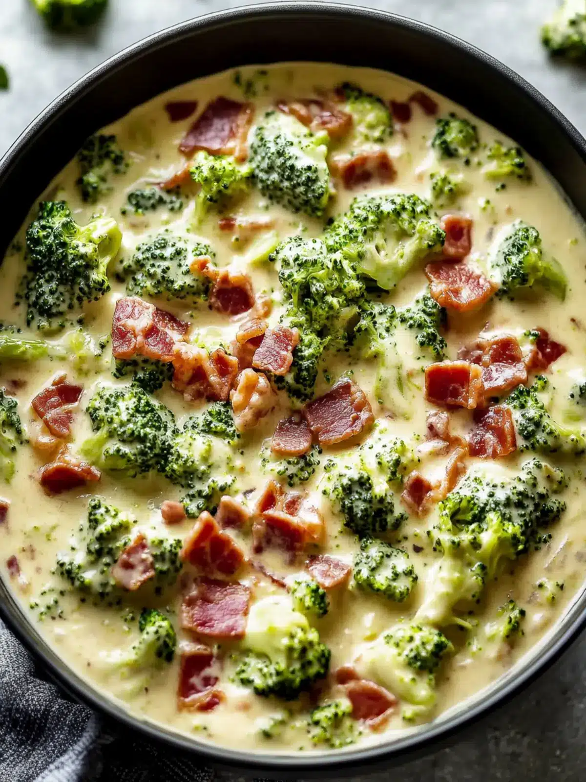 Creamy Broccoli & Bacon Bliss: The Ultimate Comfort Dish 4 Creamy Broccoli & BacoN