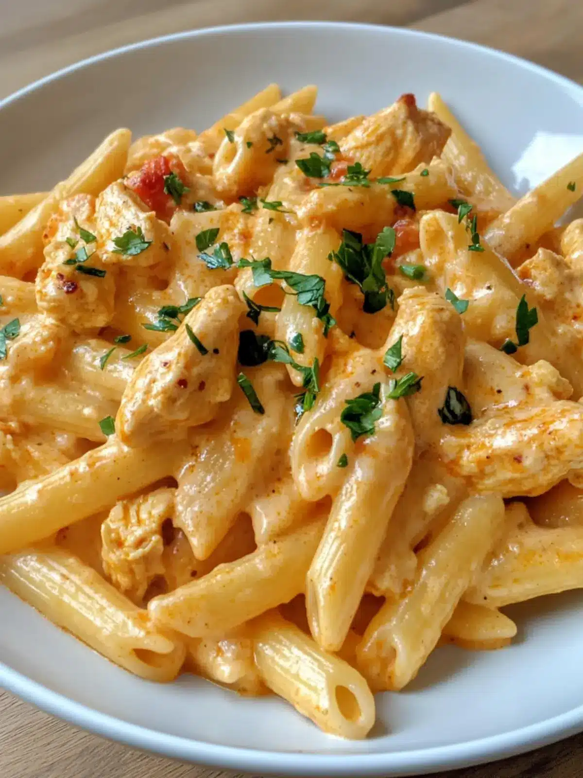 Buffalo Chicken Alfredo Penne: A Comfort Food Delight You ll Love 3 Buffalo Chicken Alfredo Penne
