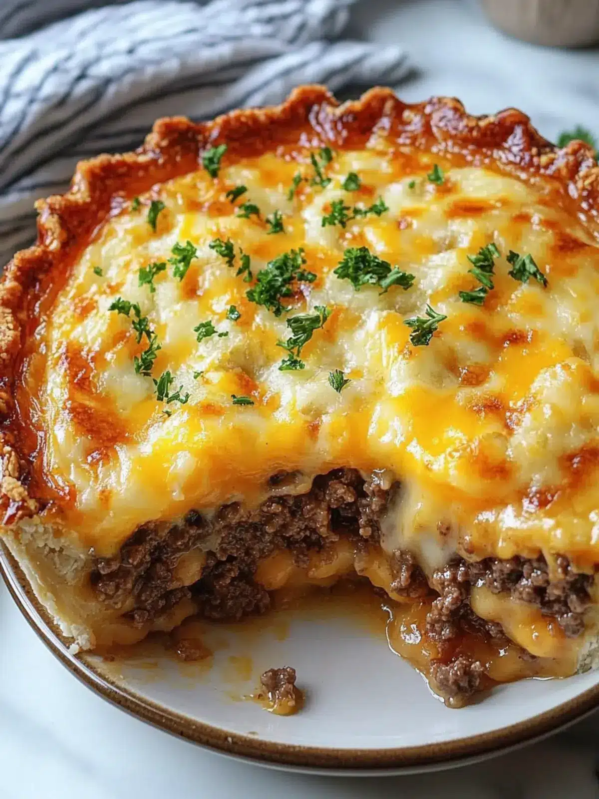 Irresistible Homemade Cheeseburger Pie for Cozy Family Nights 4 Homemade Cheeseburger Pie for Cozy Family Nights