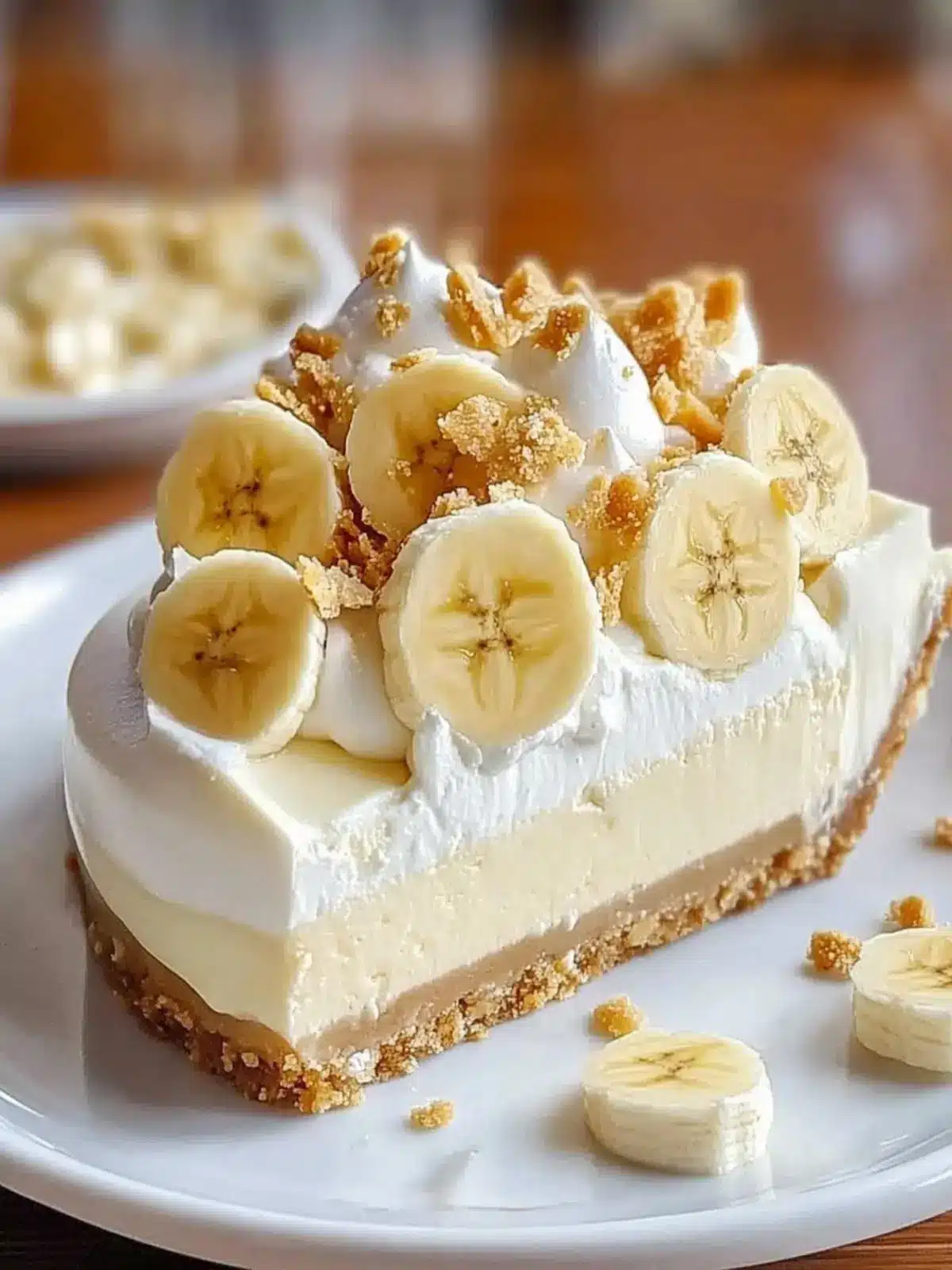 Indulge in Dreamy Banana Cream Cheesecake Bliss 2 Banana Cream Cheesecake
