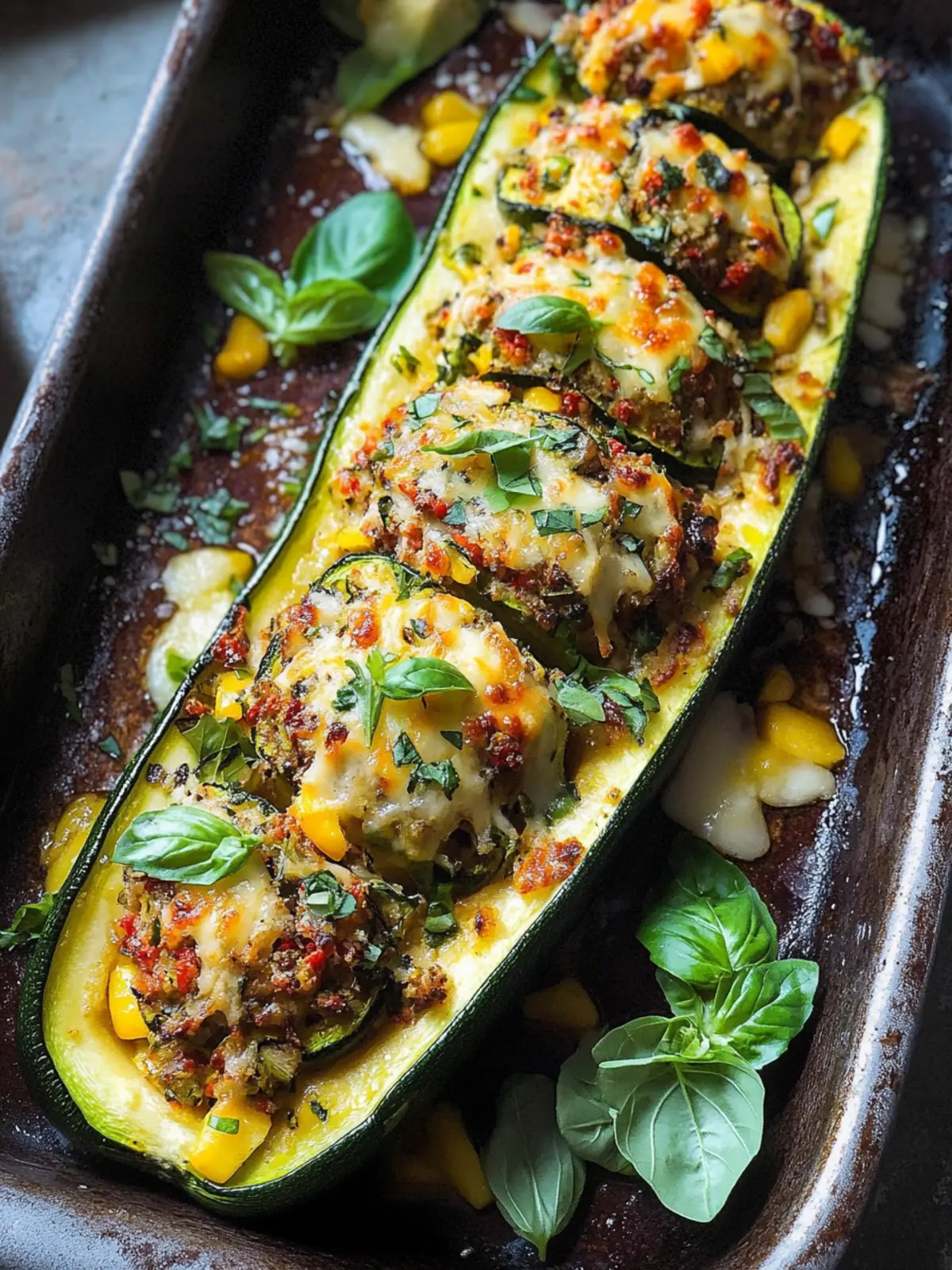 Mouthwatering Stuffed Zucchini: Your New Family Favorite 3 Stuffed Zucchini