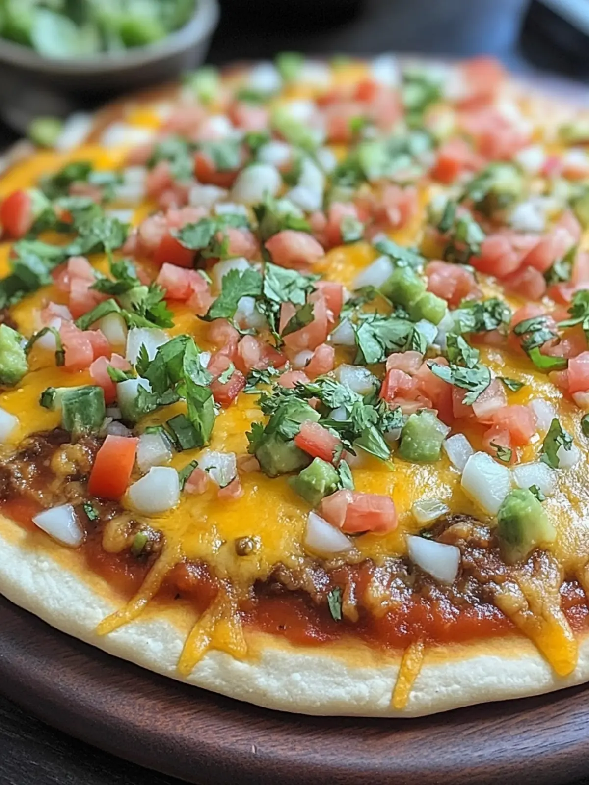 Homemade Mexican Pizza: A Flavorful Twist on Taco Night 3 Homemade Mexican Pizza