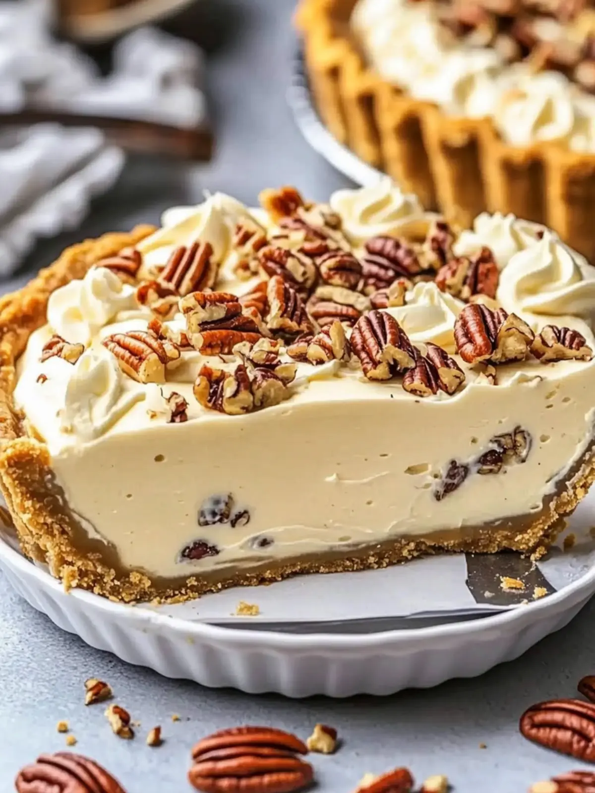 My Best Favorite Pecan Cream Pie!